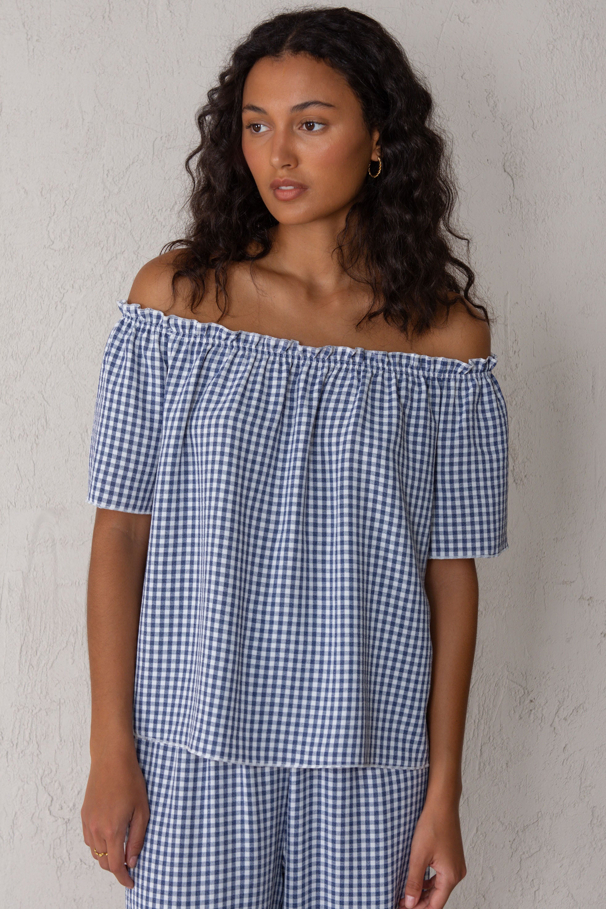 CAMISA CLAUDIA // VICHÍ AZUL