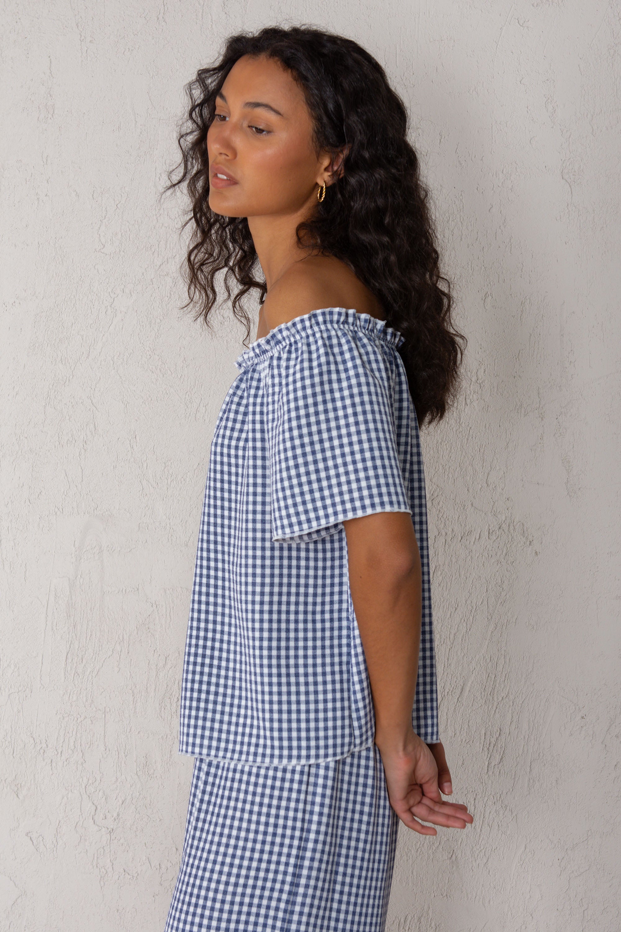 CAMISA CLAUDIA // VICHÍ AZUL