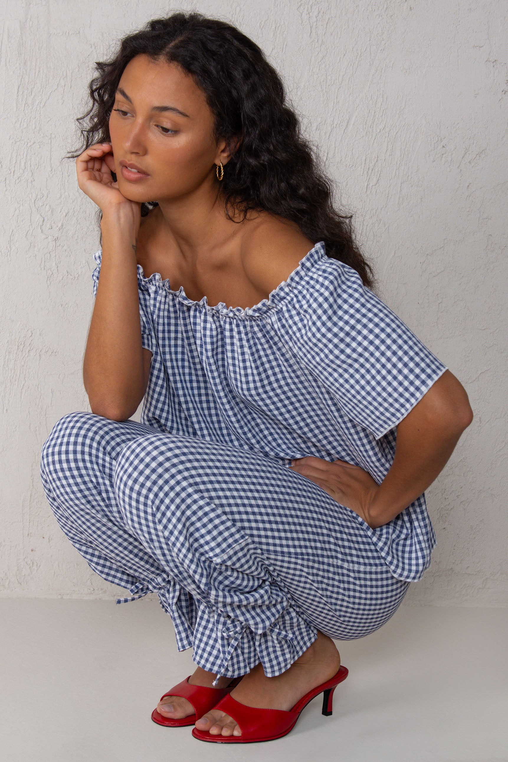 CAMISA CLAUDIA // VICHÍ AZUL
