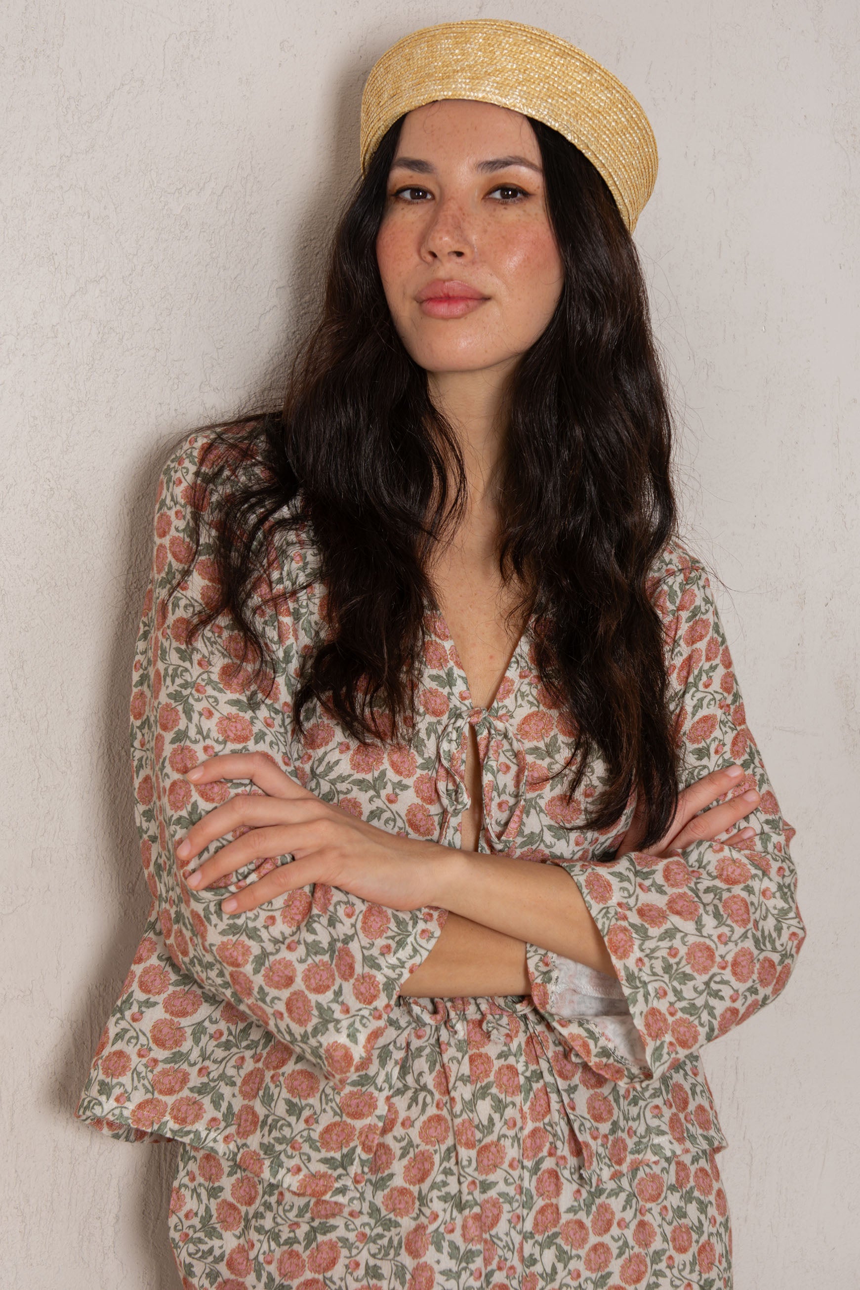 ELENA SHIRT // VINTAGE FLOWERS