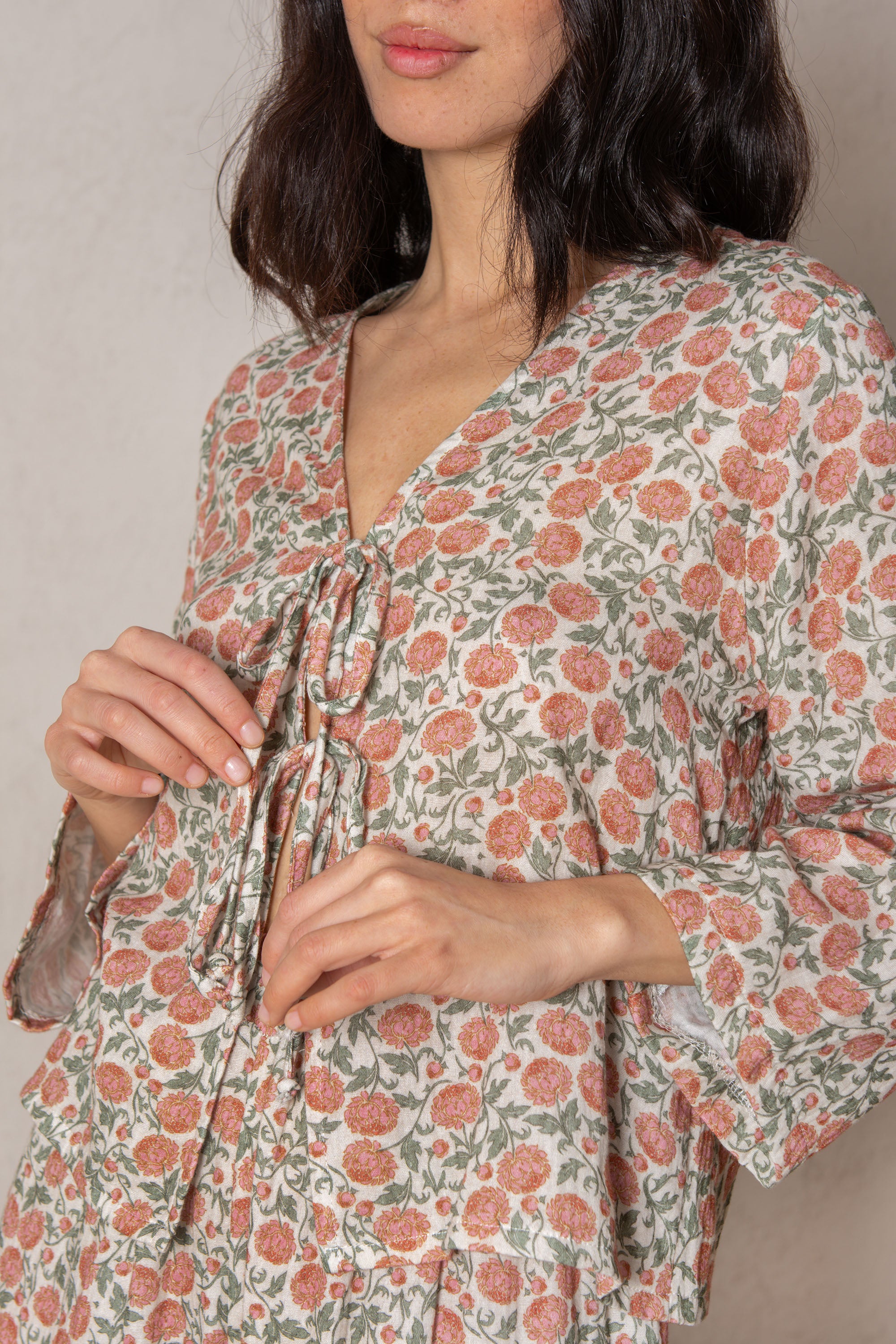 ELENA SHIRT // VINTAGE FLOWERS
