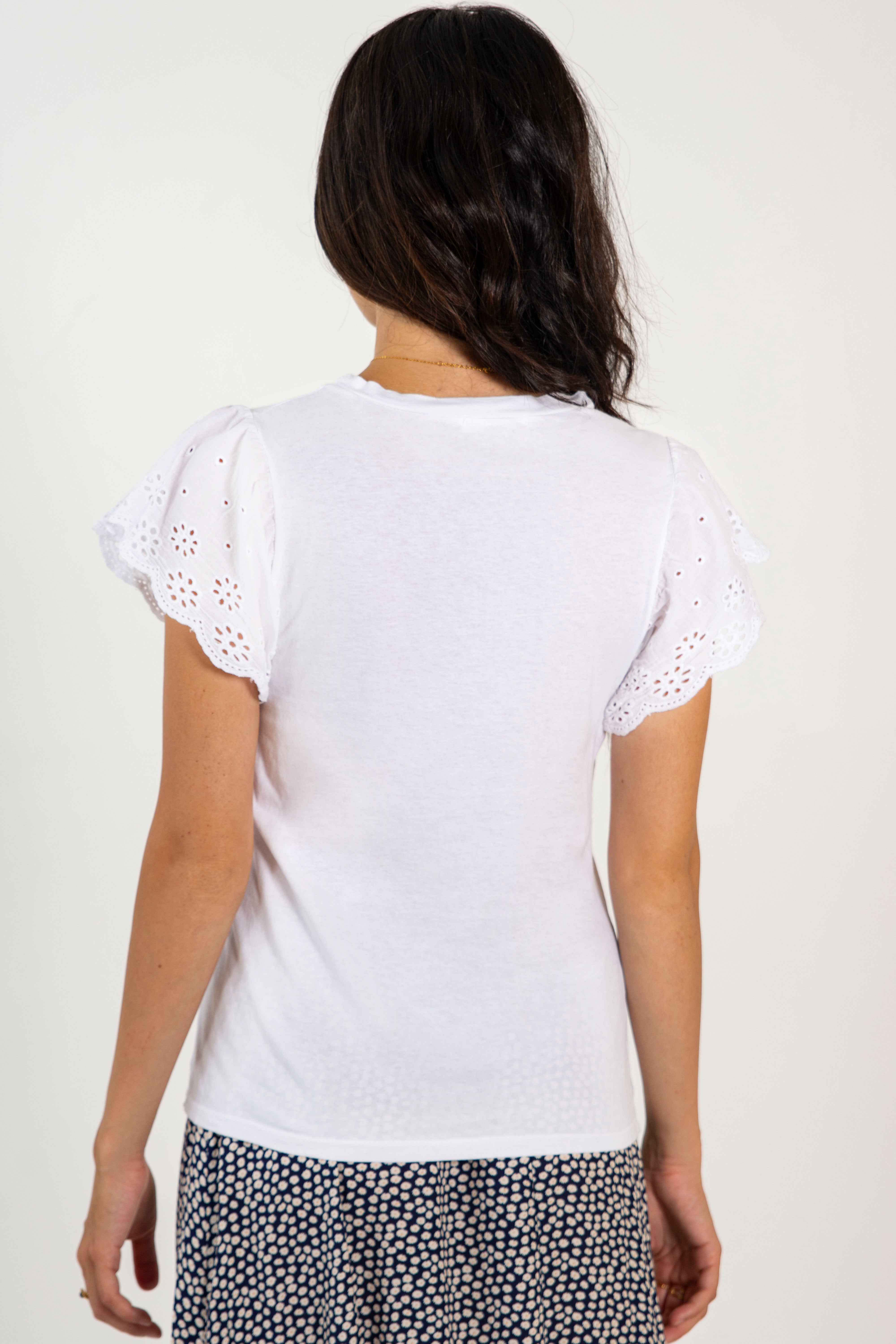 CAMISETA JULIETA // BLANCO