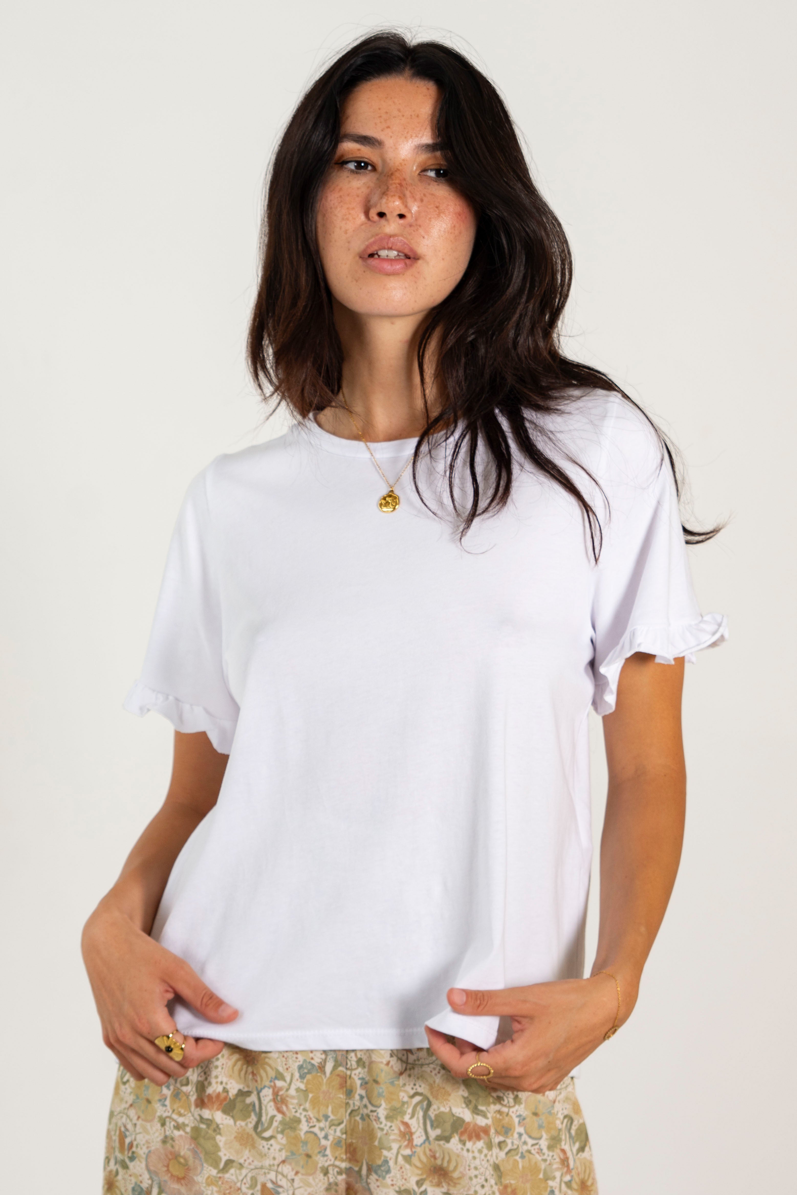 VALENTINA T-SHIRT // WHITE