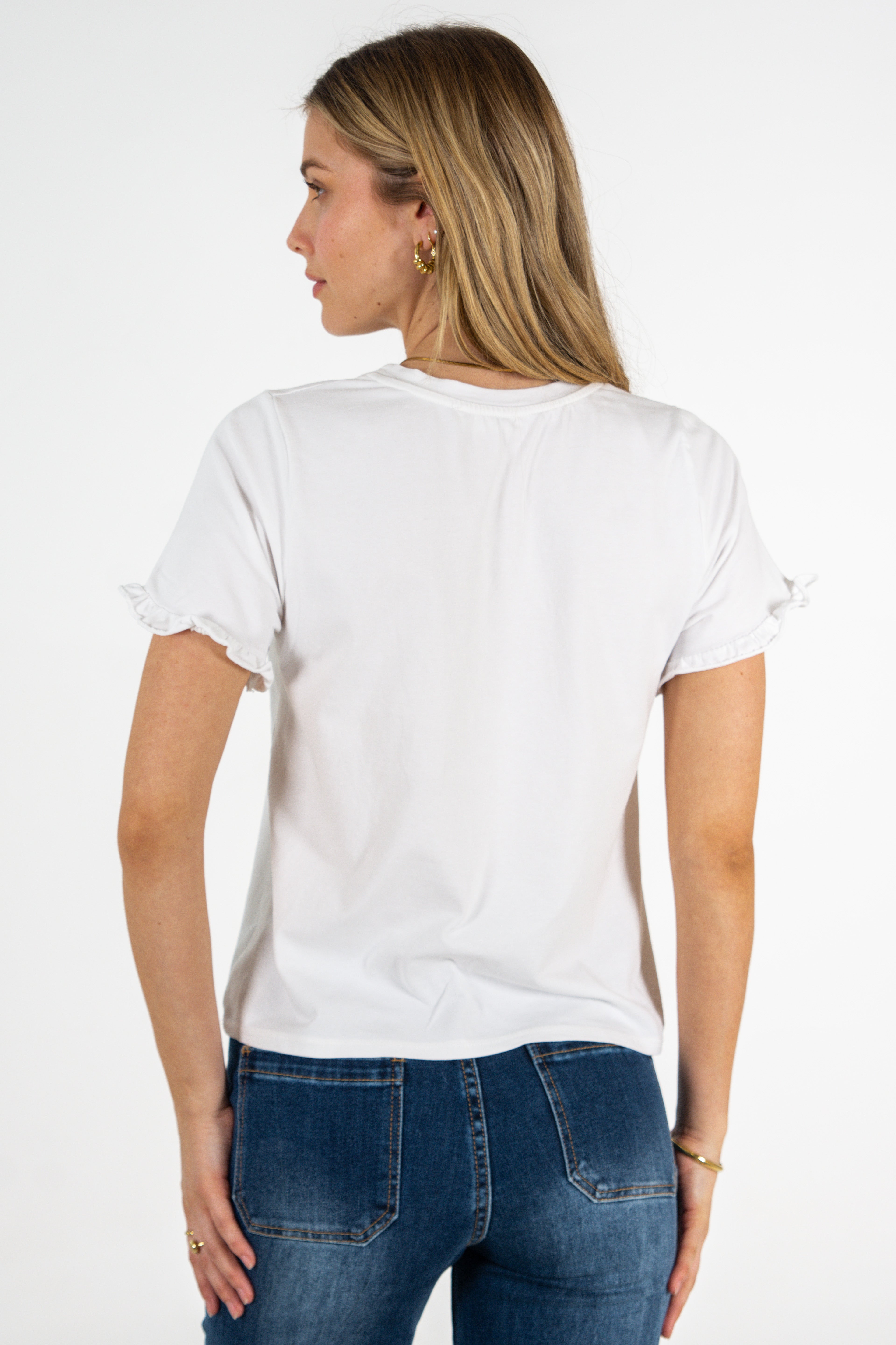 VALENTINA T-SHIRT // WHITE