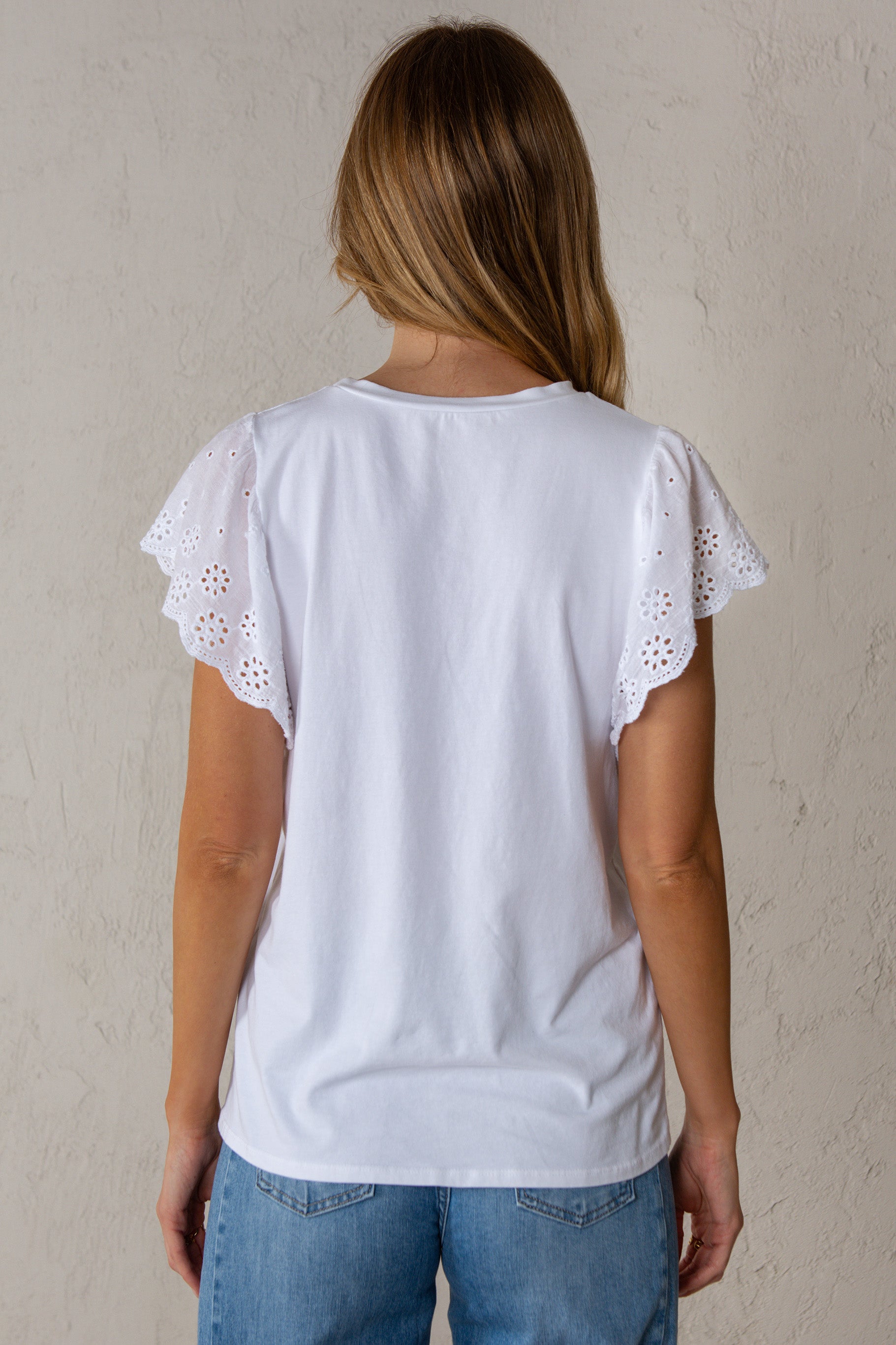 T-SHIRT JULIETA // BLANC