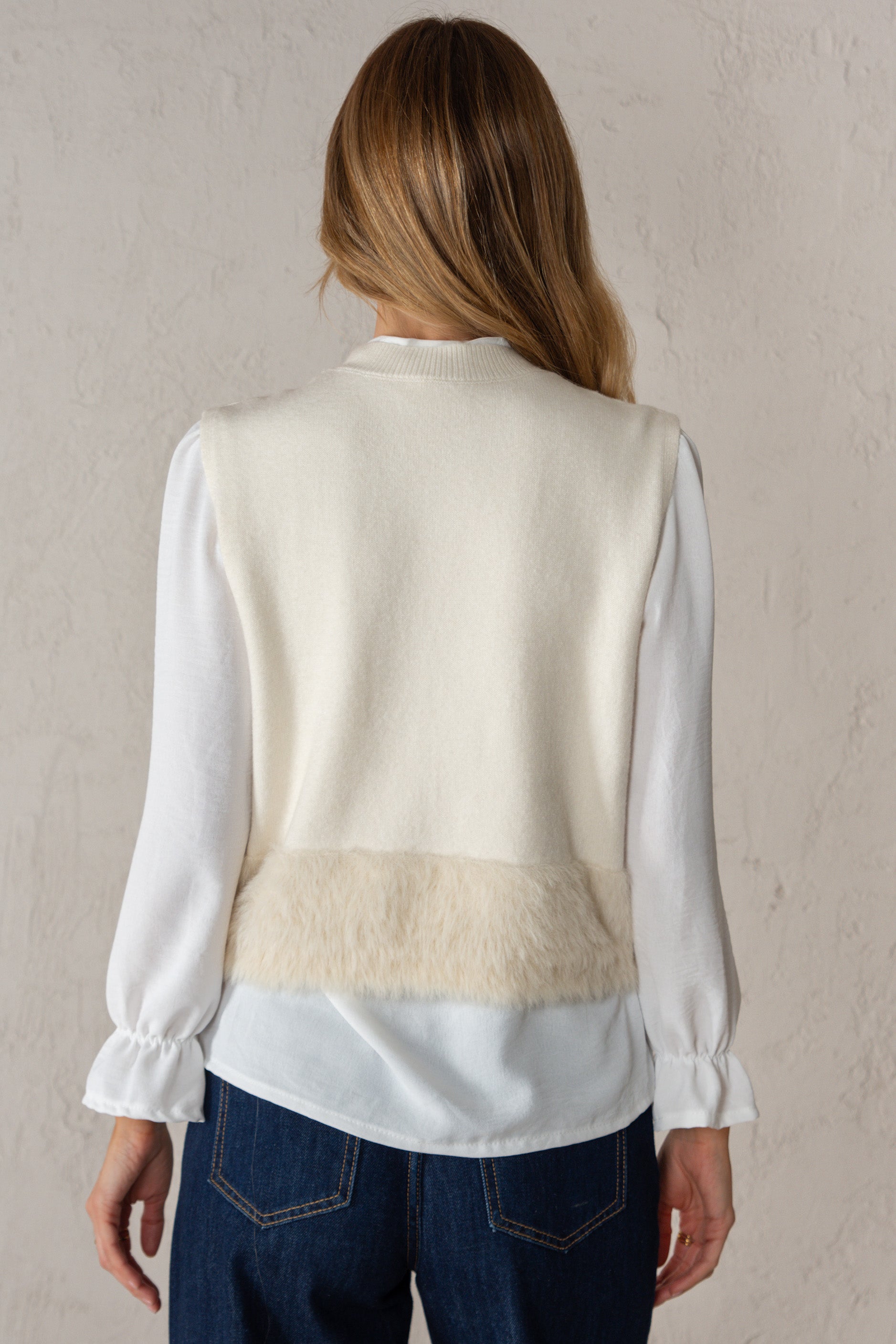 CHALECO AZUCENA // CRUDO