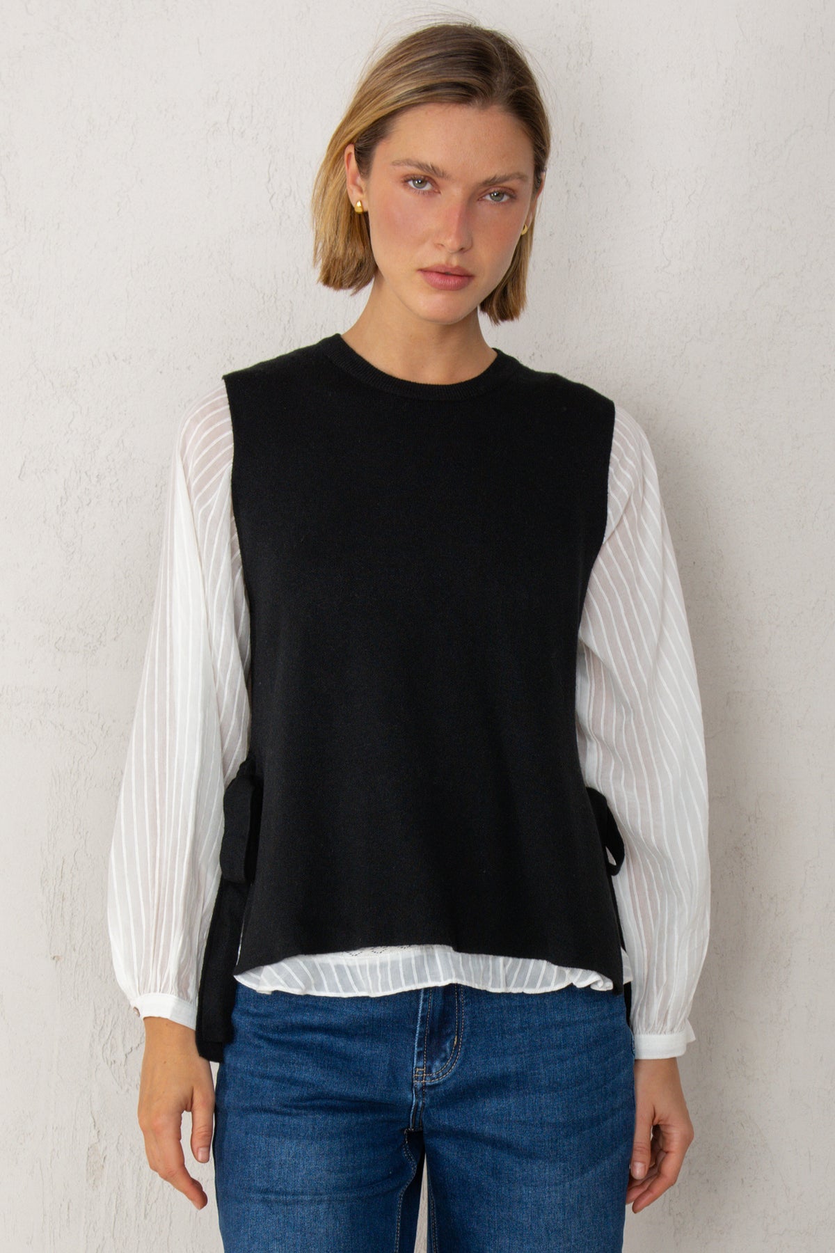 CHALECO JULIETA // NEGRO