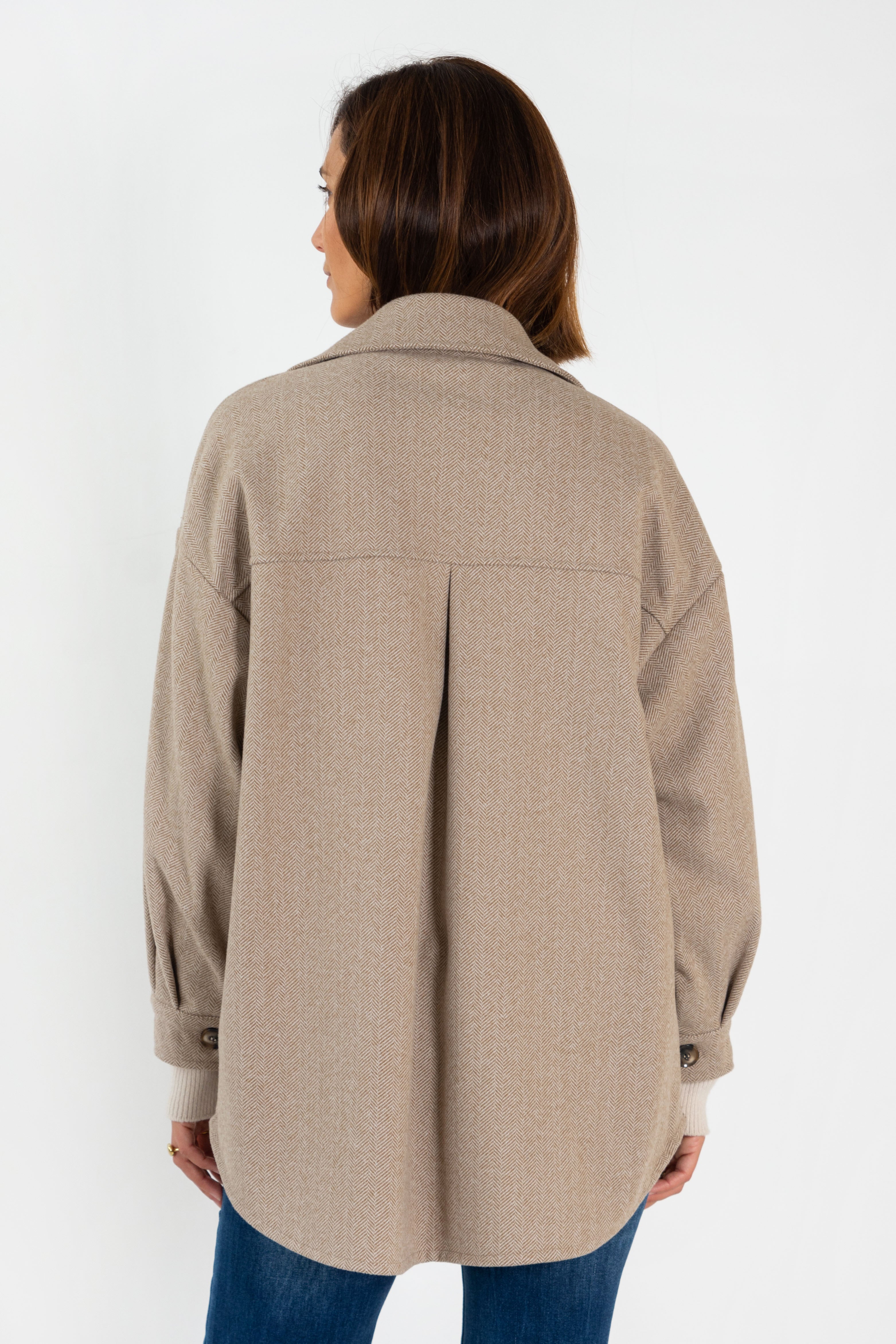 CHAQUETA ALEJANDRA // BEIGE