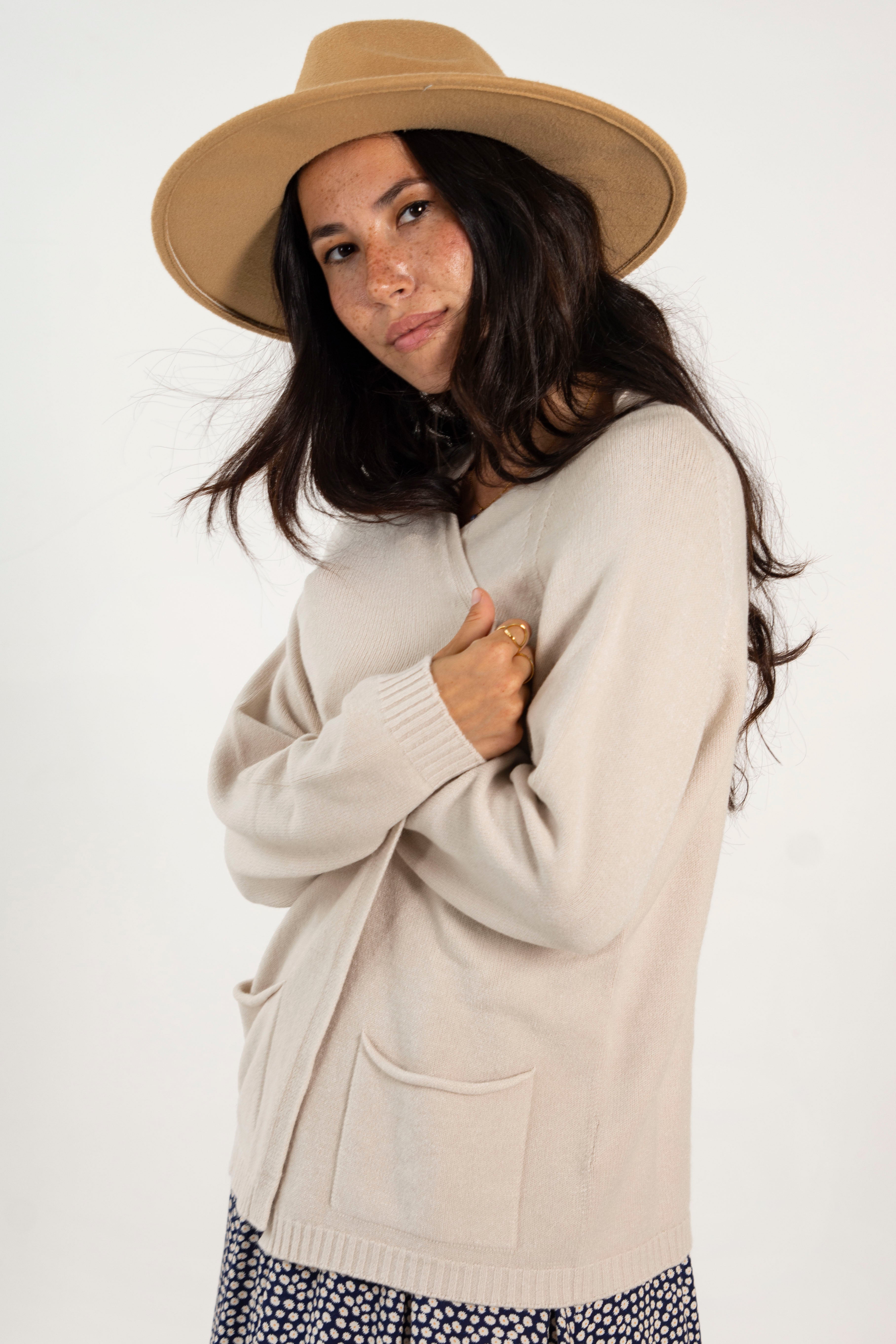 NADIA JACKET // BEIGE