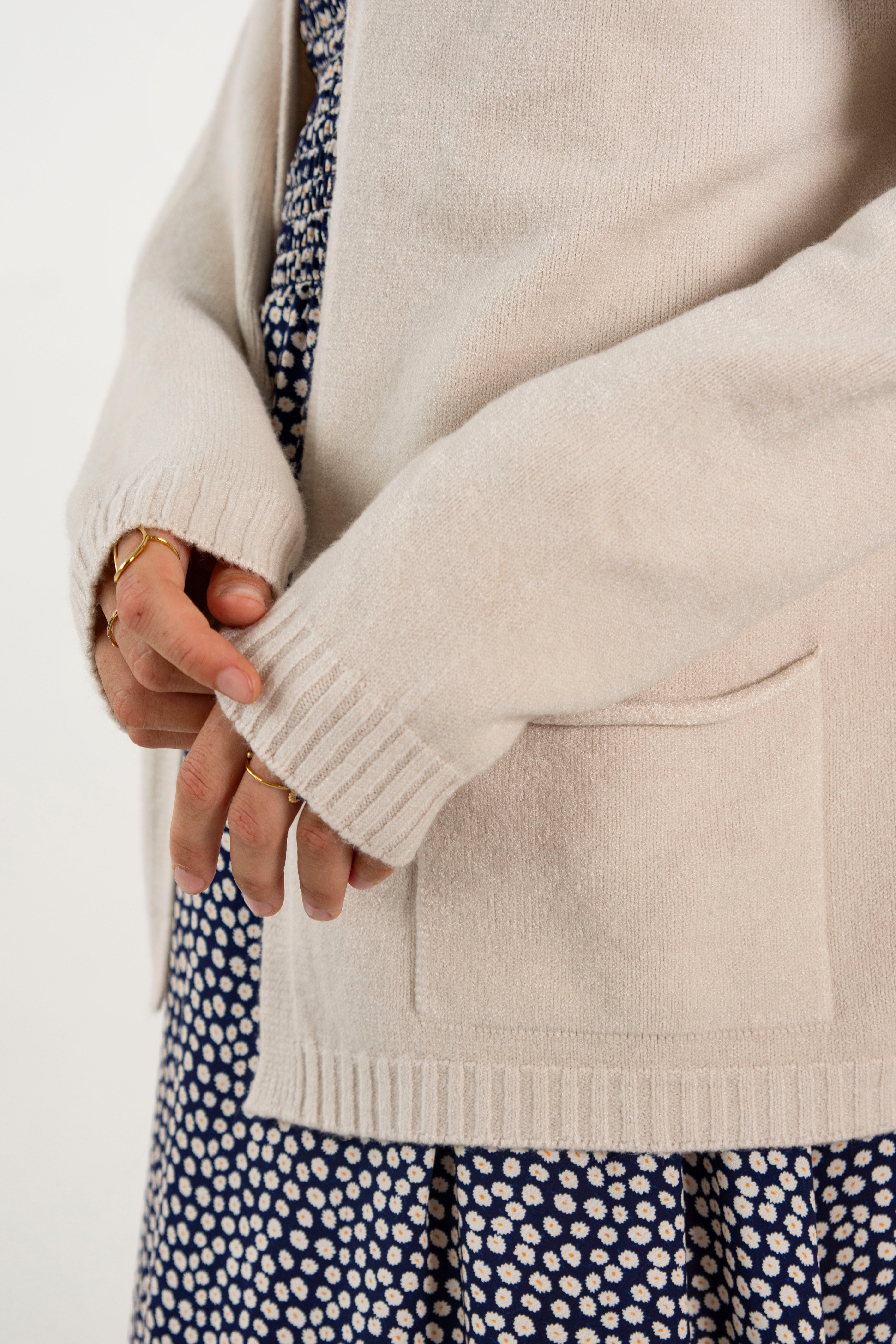 CHAQUETA NADIA // BEIGE