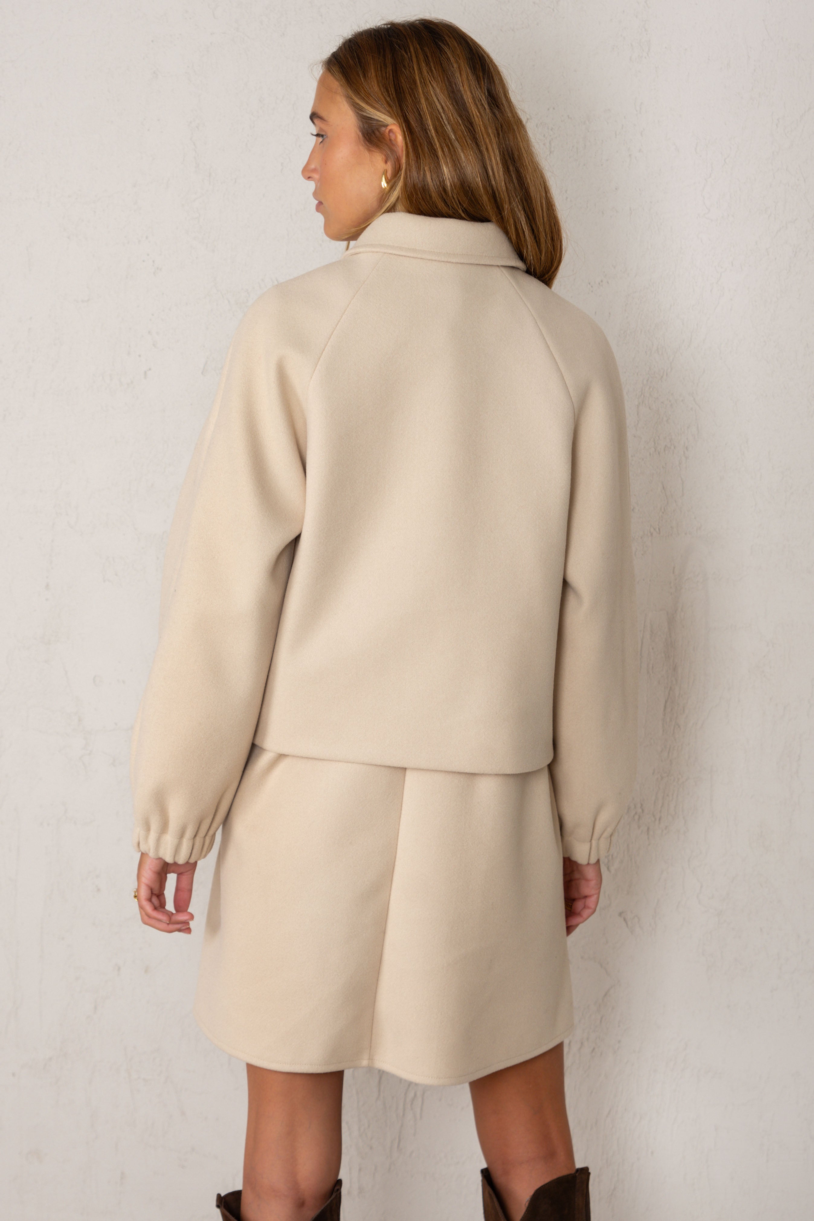 CHAQUETA CARLOTA // BEIGE
