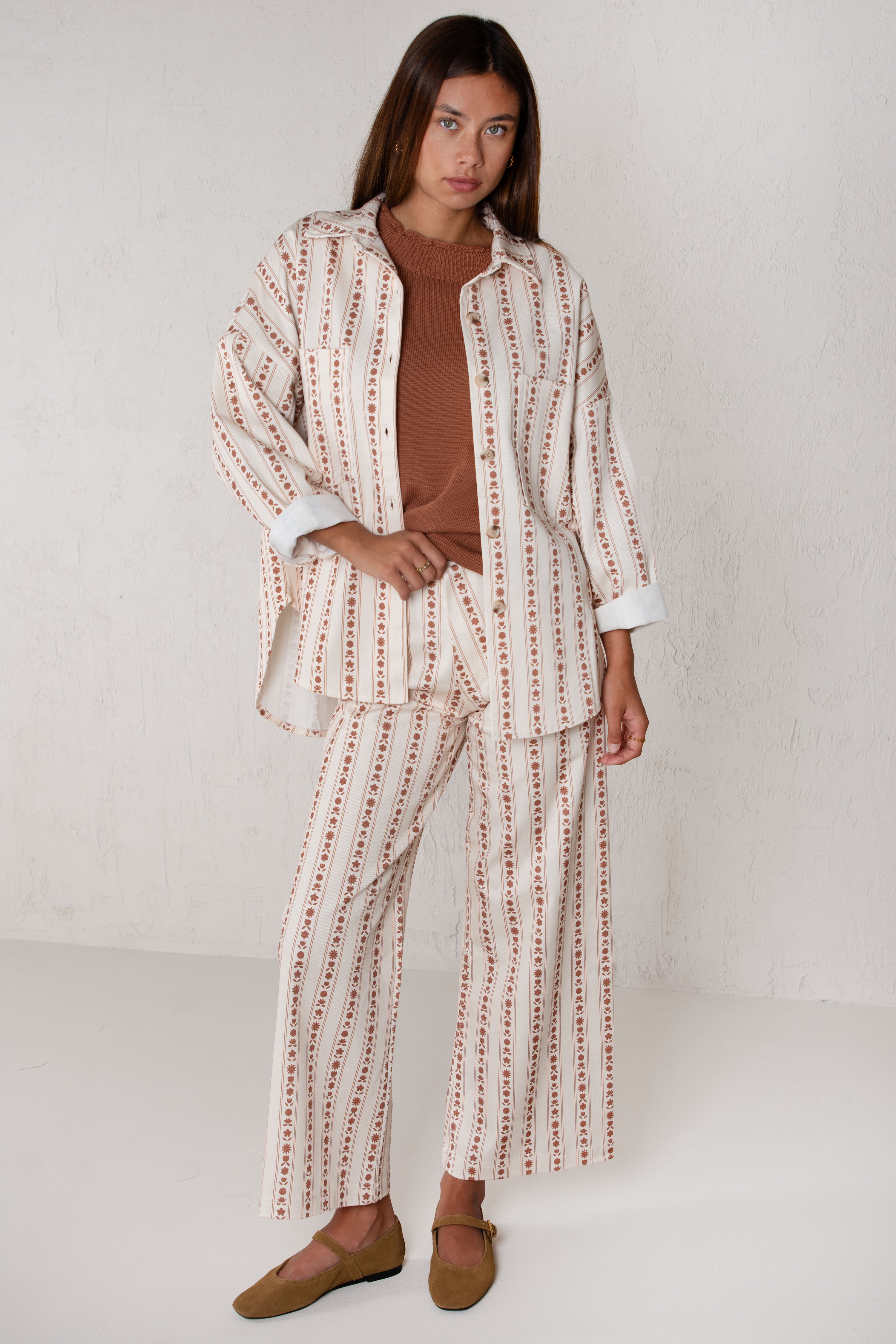 VESTE EN CARREAUX CELIA FLORES