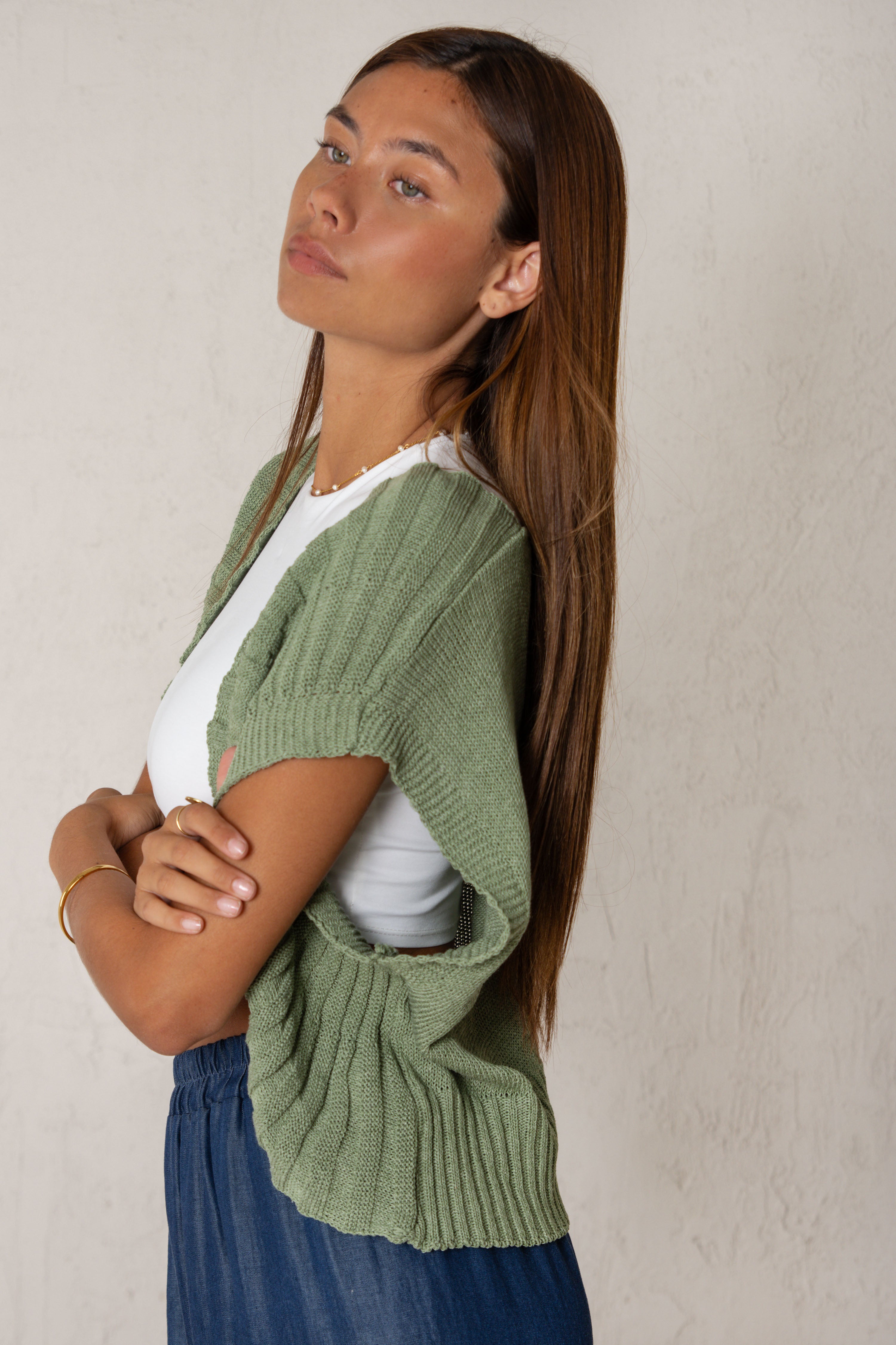 CHAQUETA GABRIELA // VERDE // ON DEMAND
