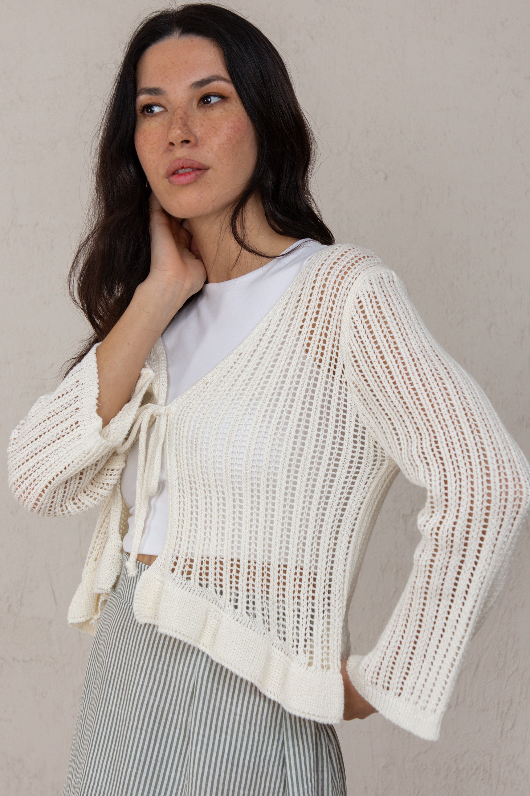 ANA JACKET // ECRU