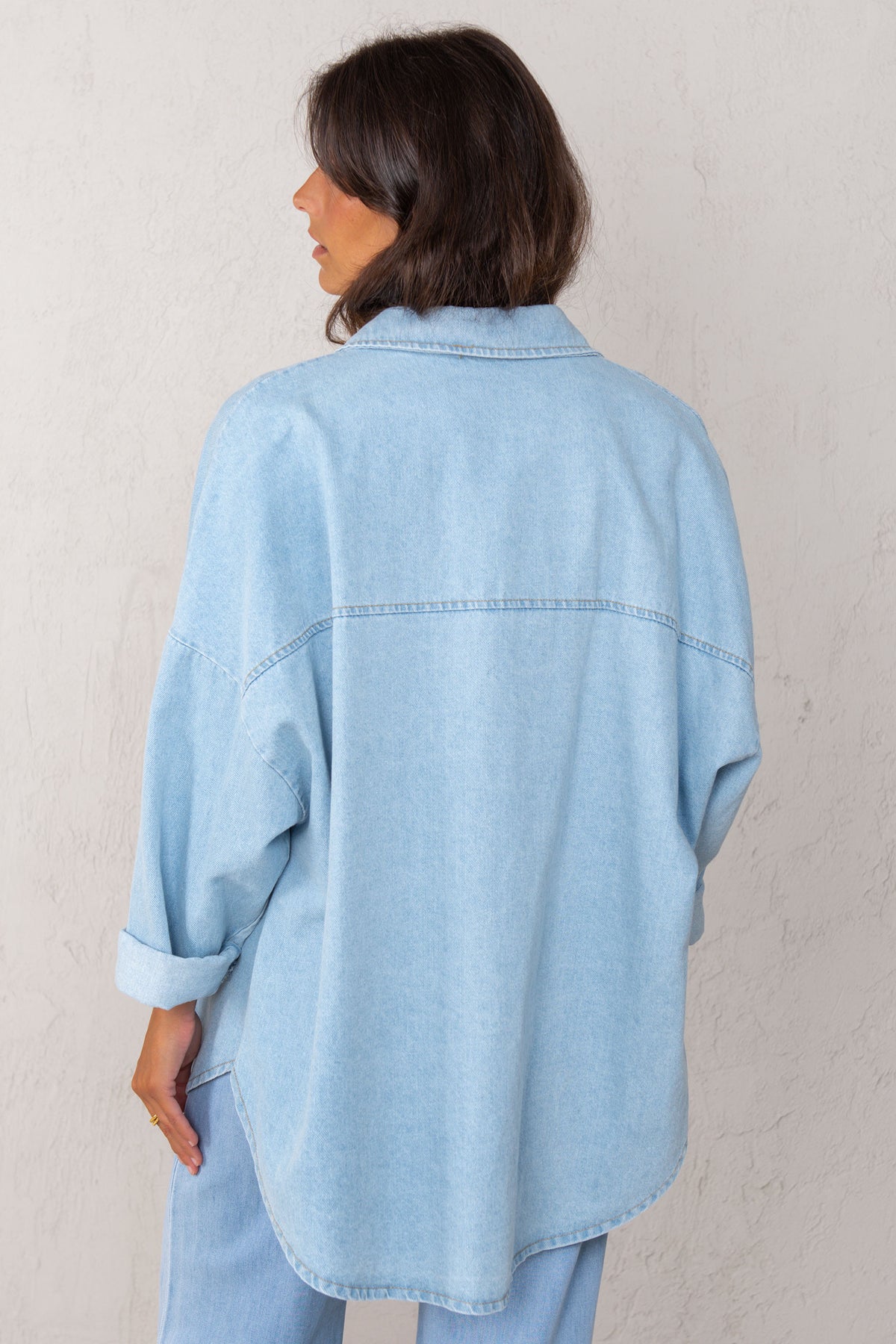 CELIA JACKET // LIGHT DENIM