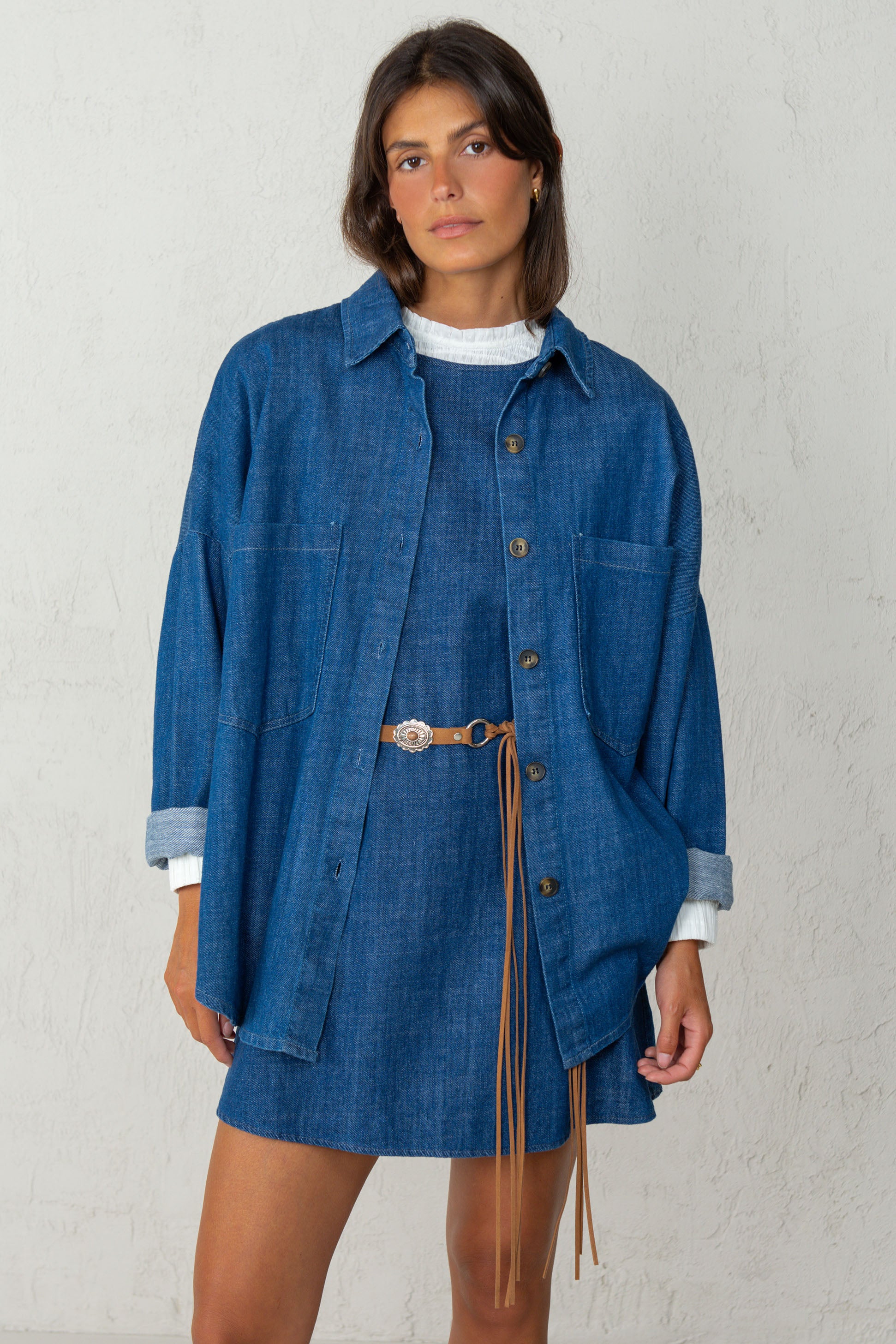 CELIA JACKET // MEDIUM DENIM