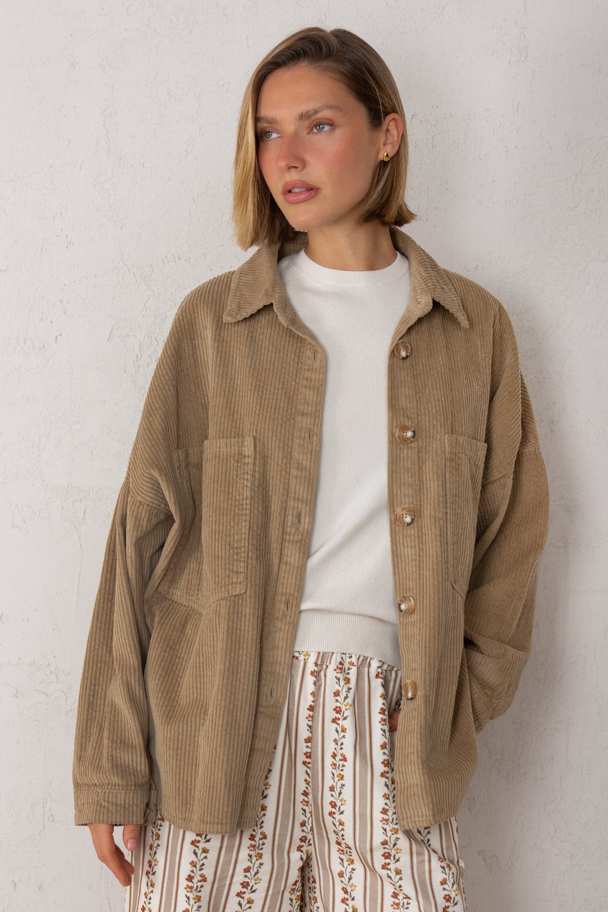 CHAQUETA CELIA // PANA MARRÓN
