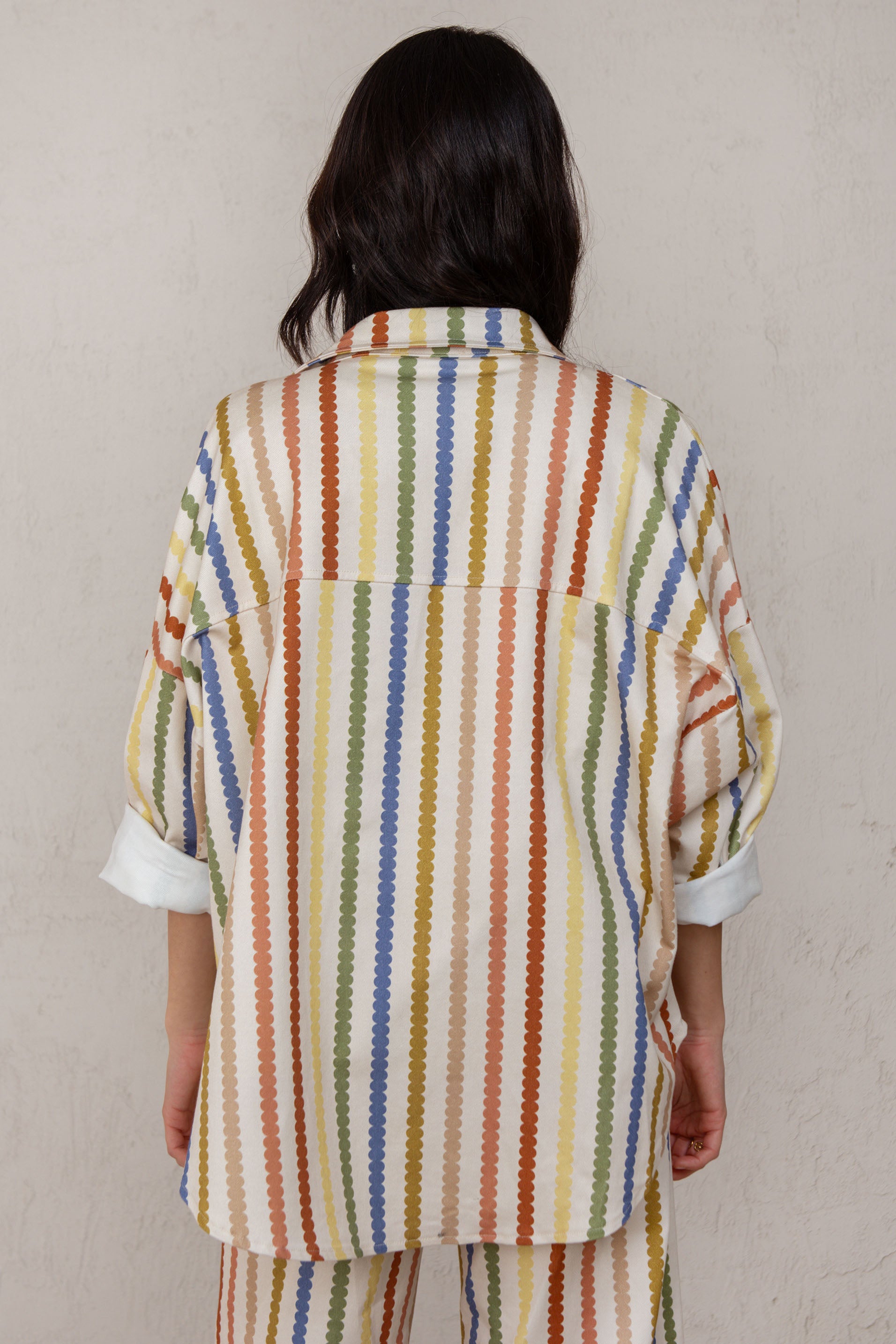 CHAQUETA CELIA // RAYAS DE COLORES