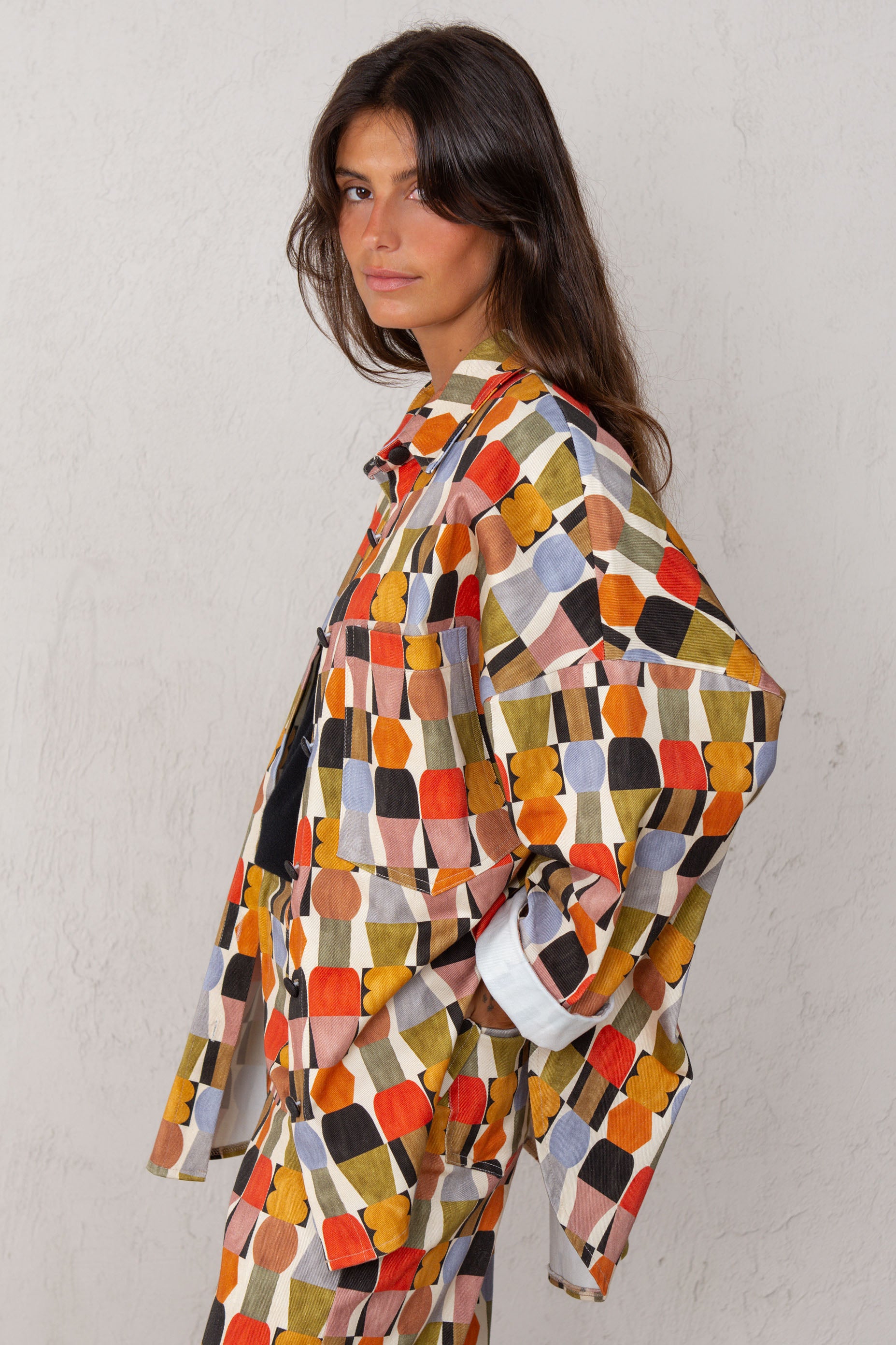 CHAQUETA CELIA // SILUETAS MULTI