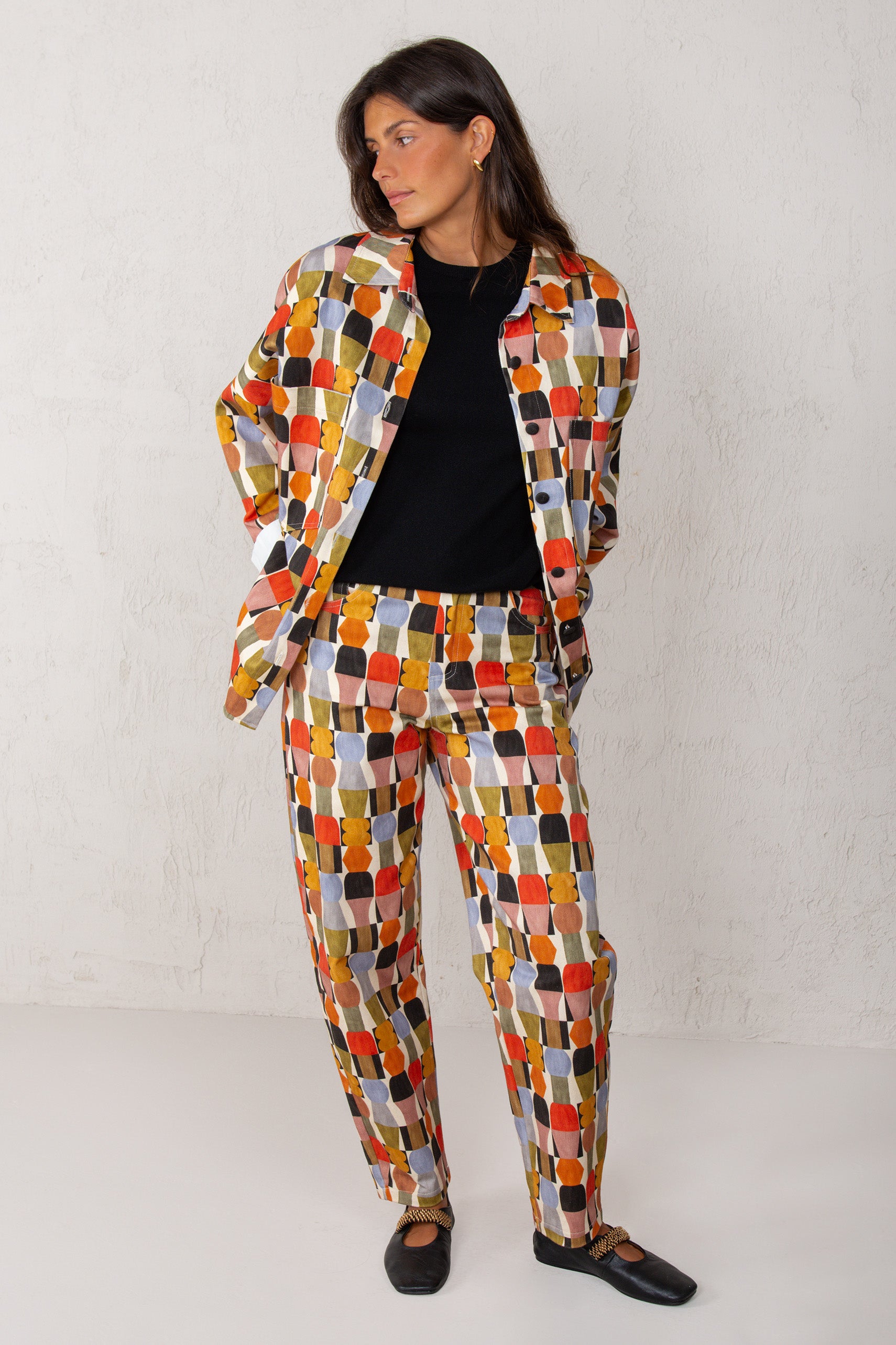 CHAQUETA CELIA // SILUETAS MULTI