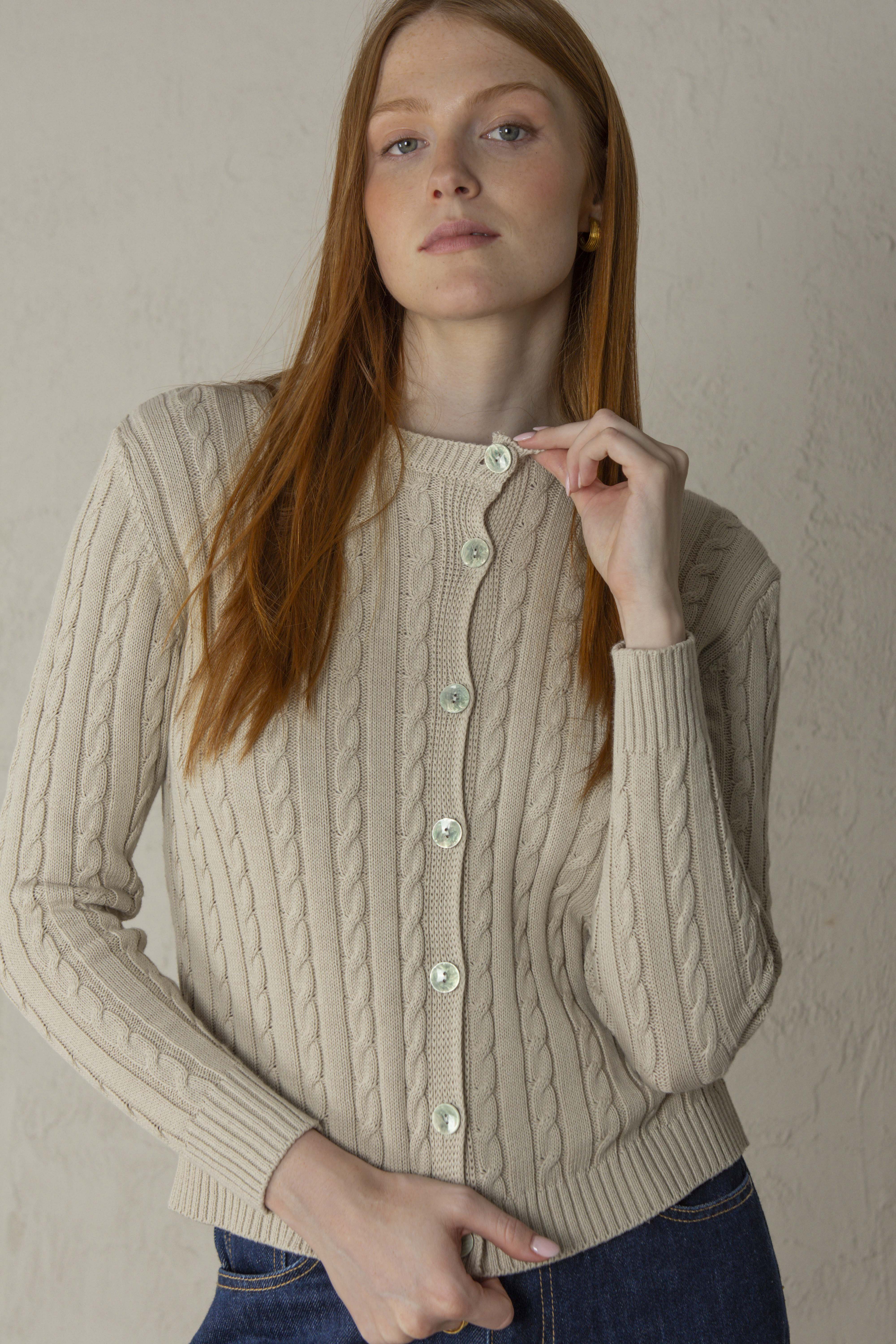 CHAQUETA INÉS // BEIGE