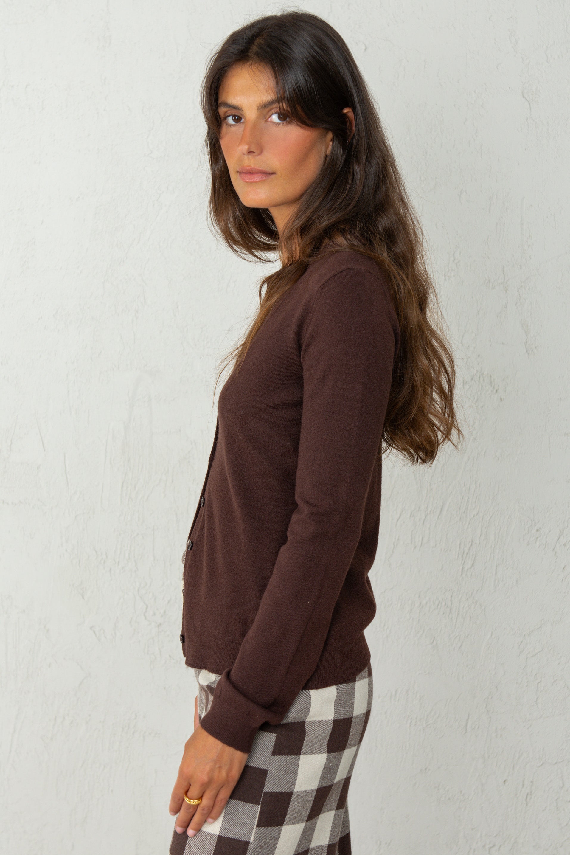 CHAQUETA PAZ // MARRÓN