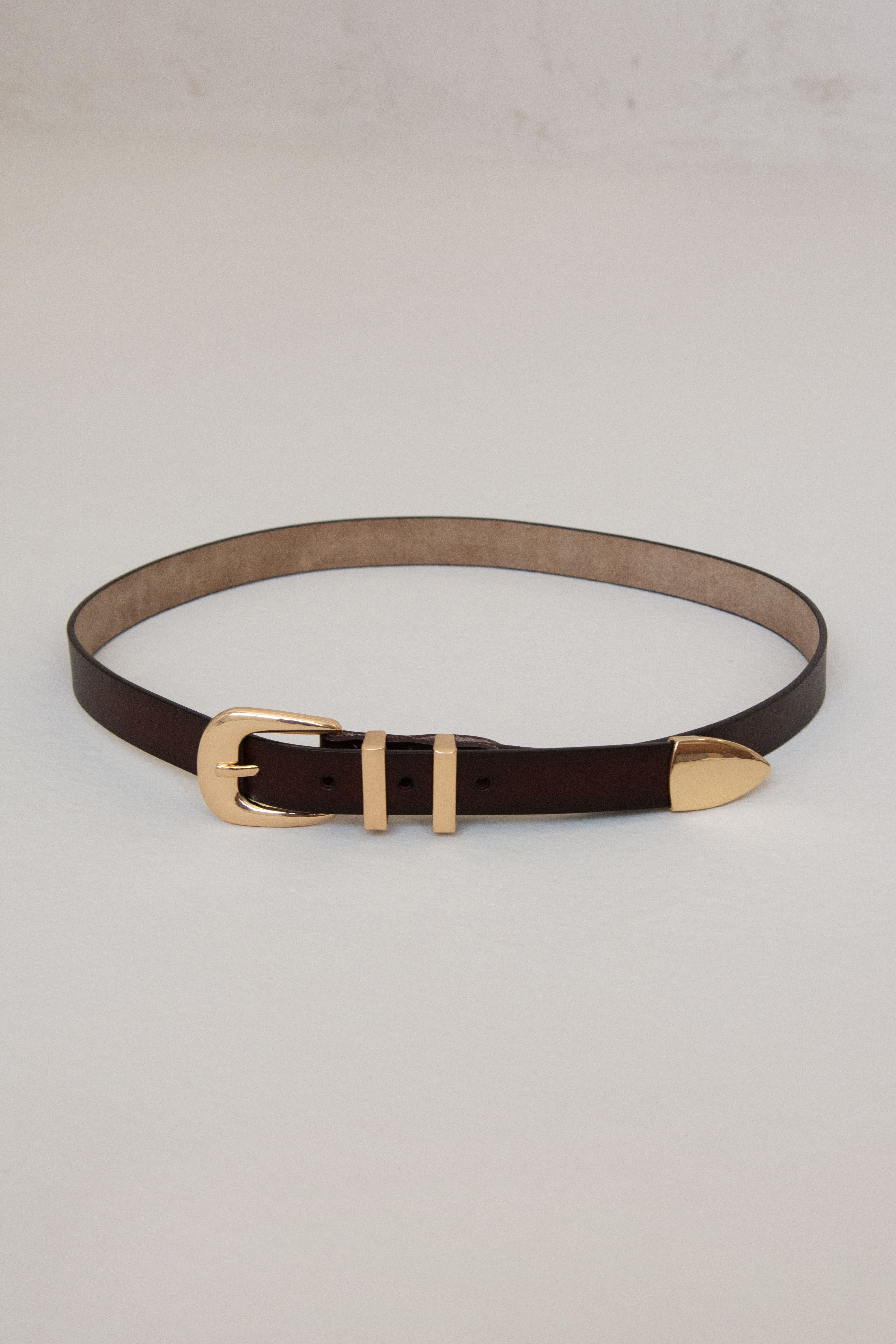 CARMEN BELT // DARK BROWN