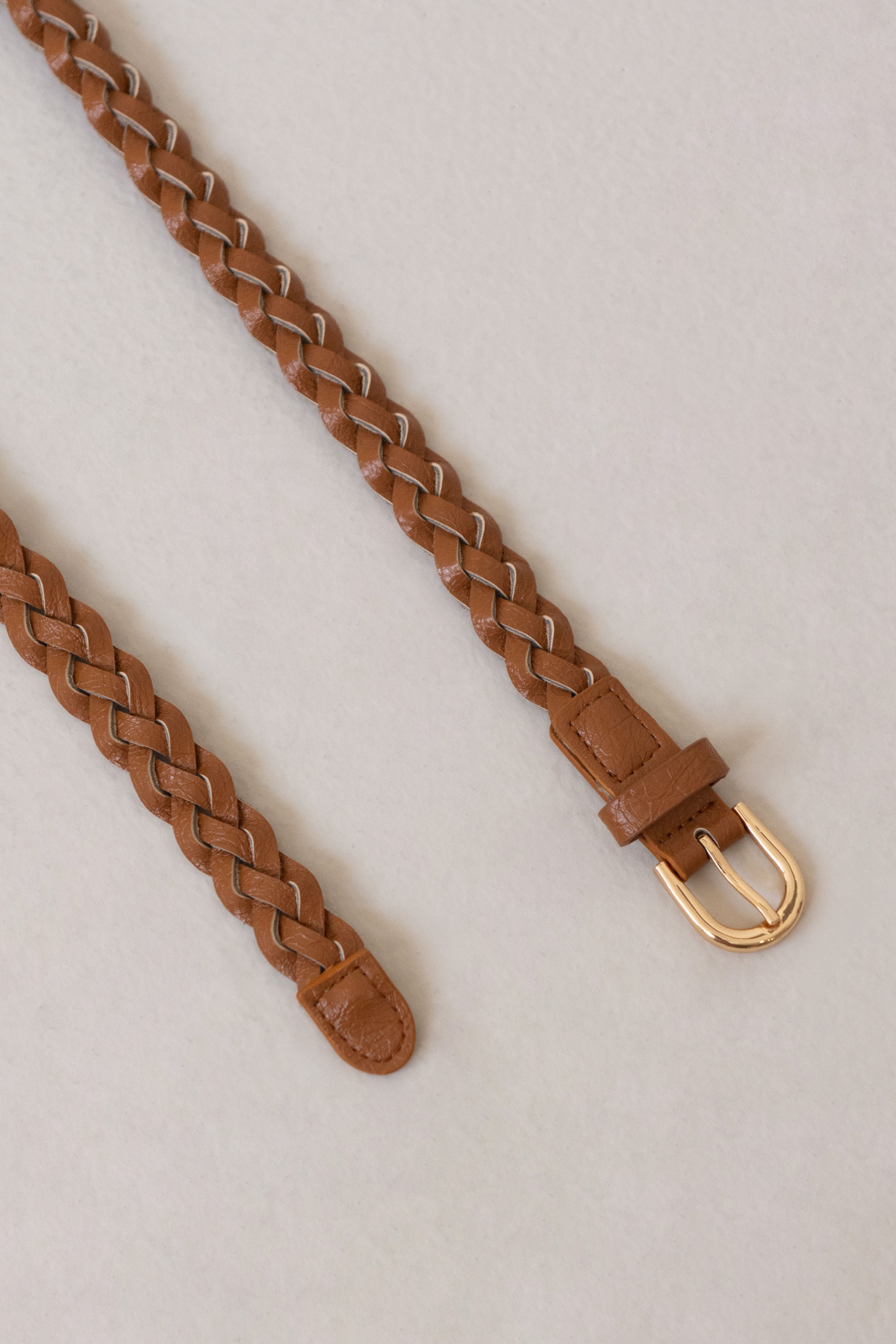 CEINTURE MARRON CLAIR AVRIL