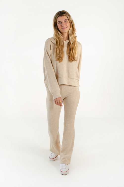 AIDA PANTS // BEIGE image 1