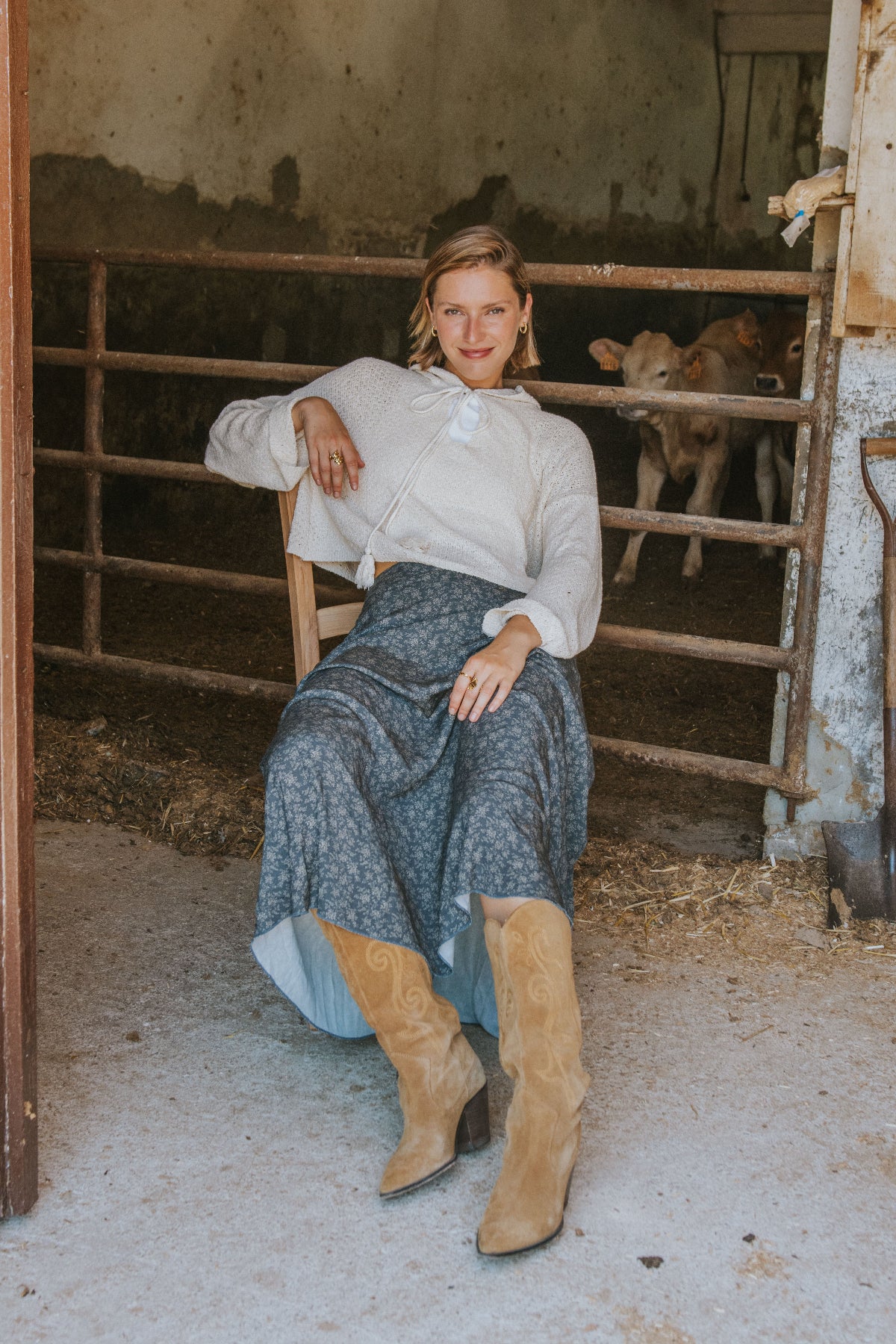 AURORA SWEATER // BEIGE