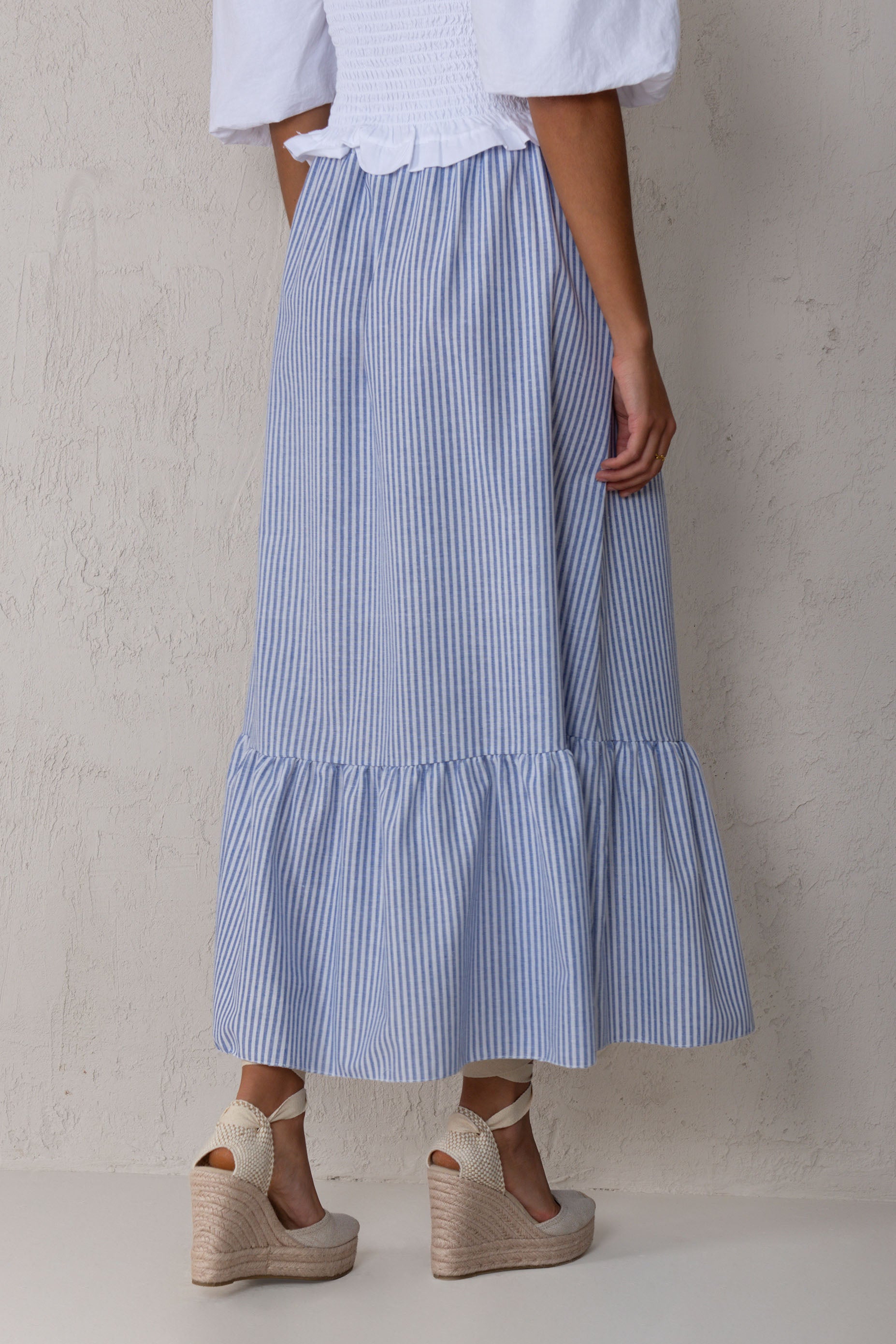 FALDA ALLEGRA // RAYAS MARINERAS