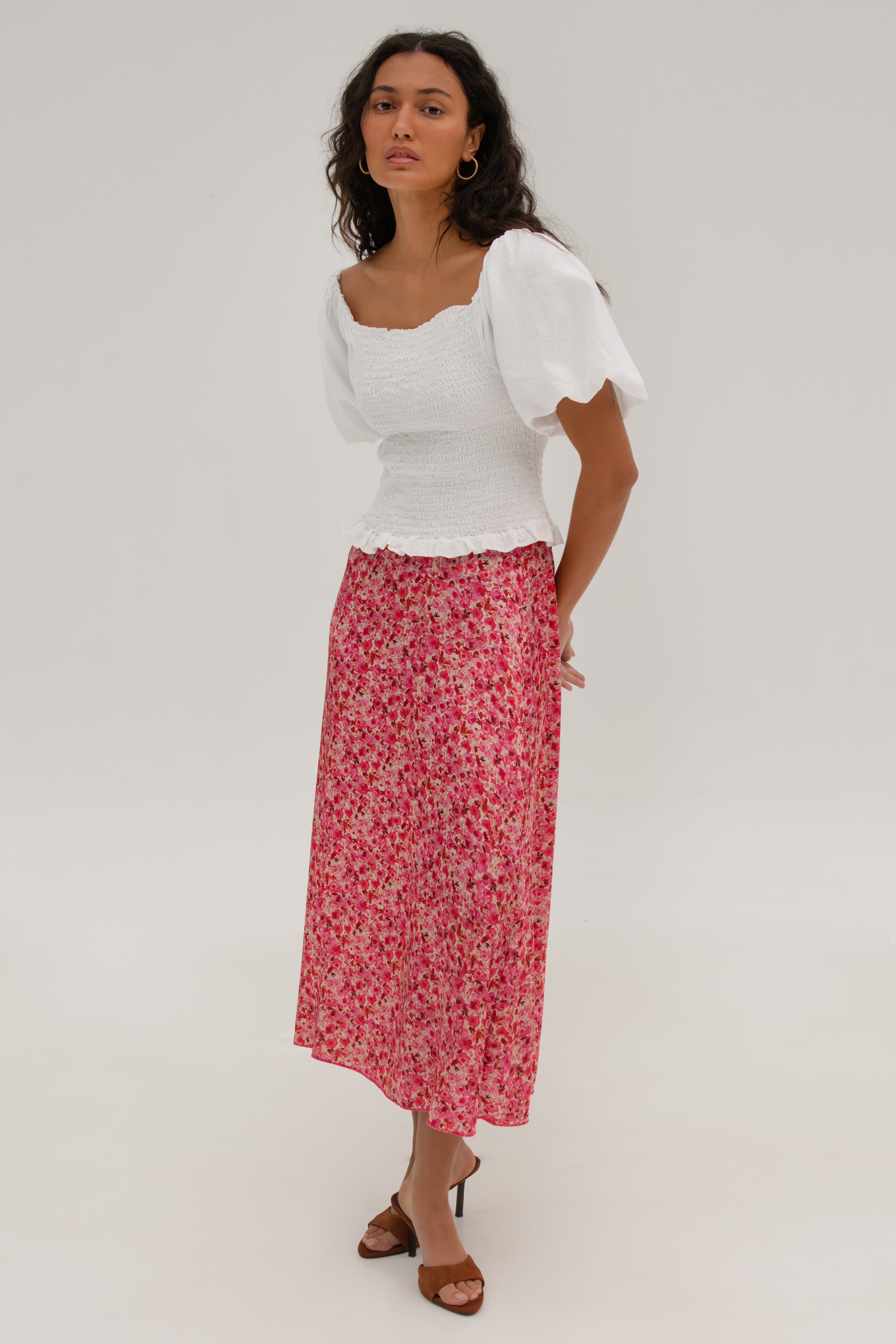 FALDA CARLA // AMAPOLA ROSA