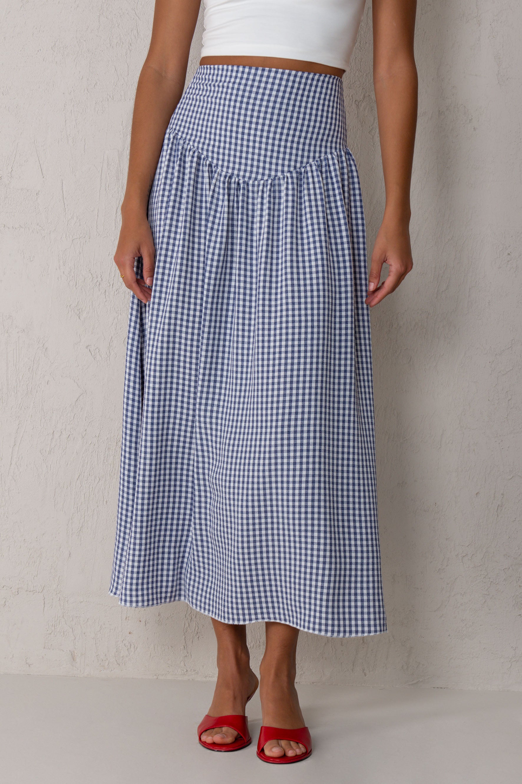 FALDA TERESA // VICHÍ AZUL