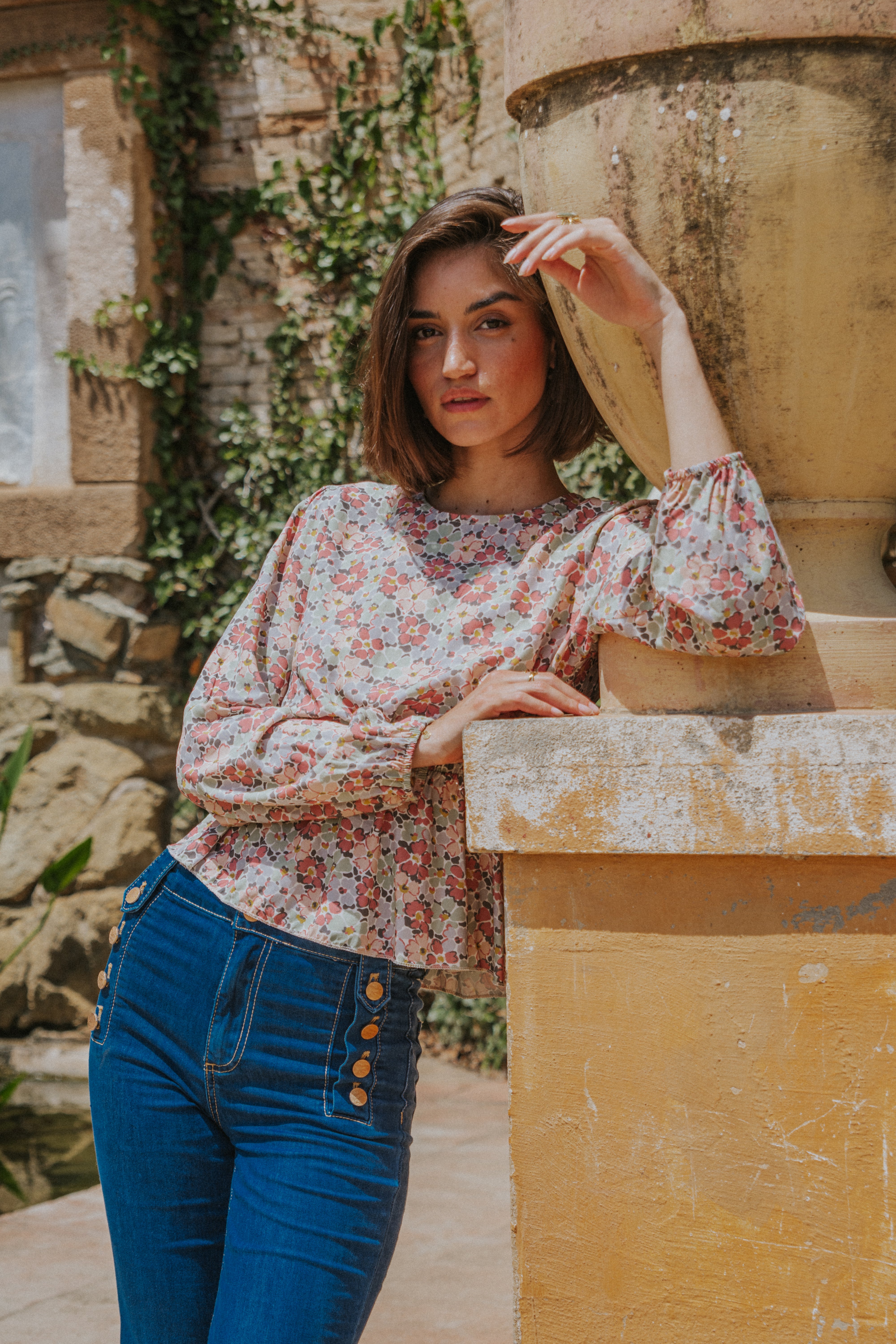 CAMISA PATTY // FLORES OTOÑO