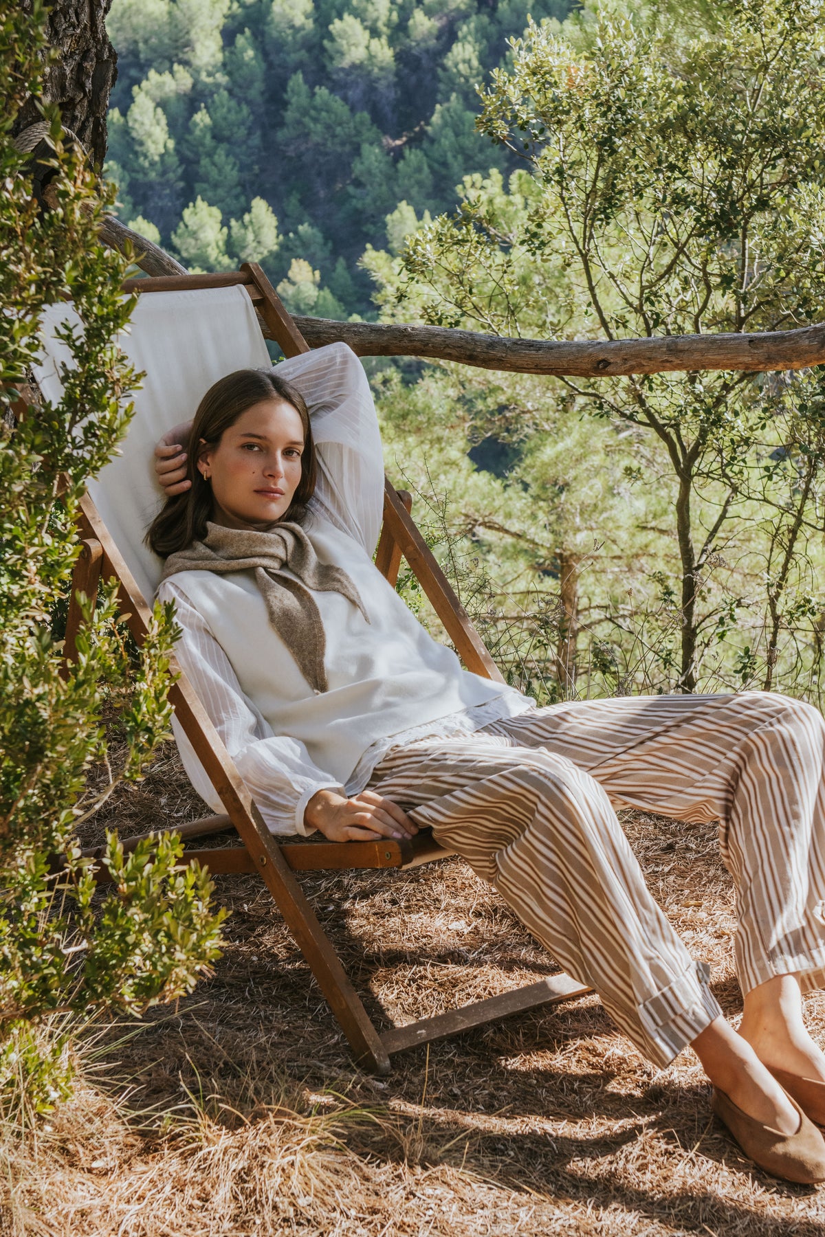 PANTALÓN GAIA // RAYAS TOFFEE
