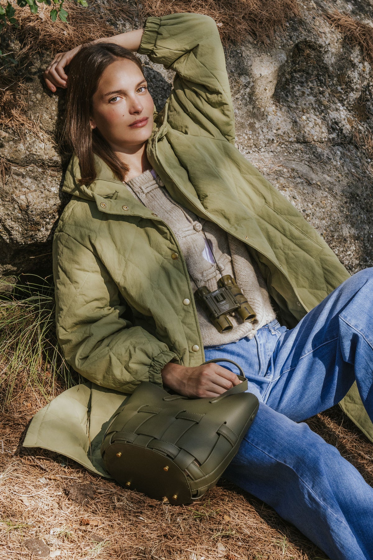 BOLSO GRETA // VERDE OLIVA