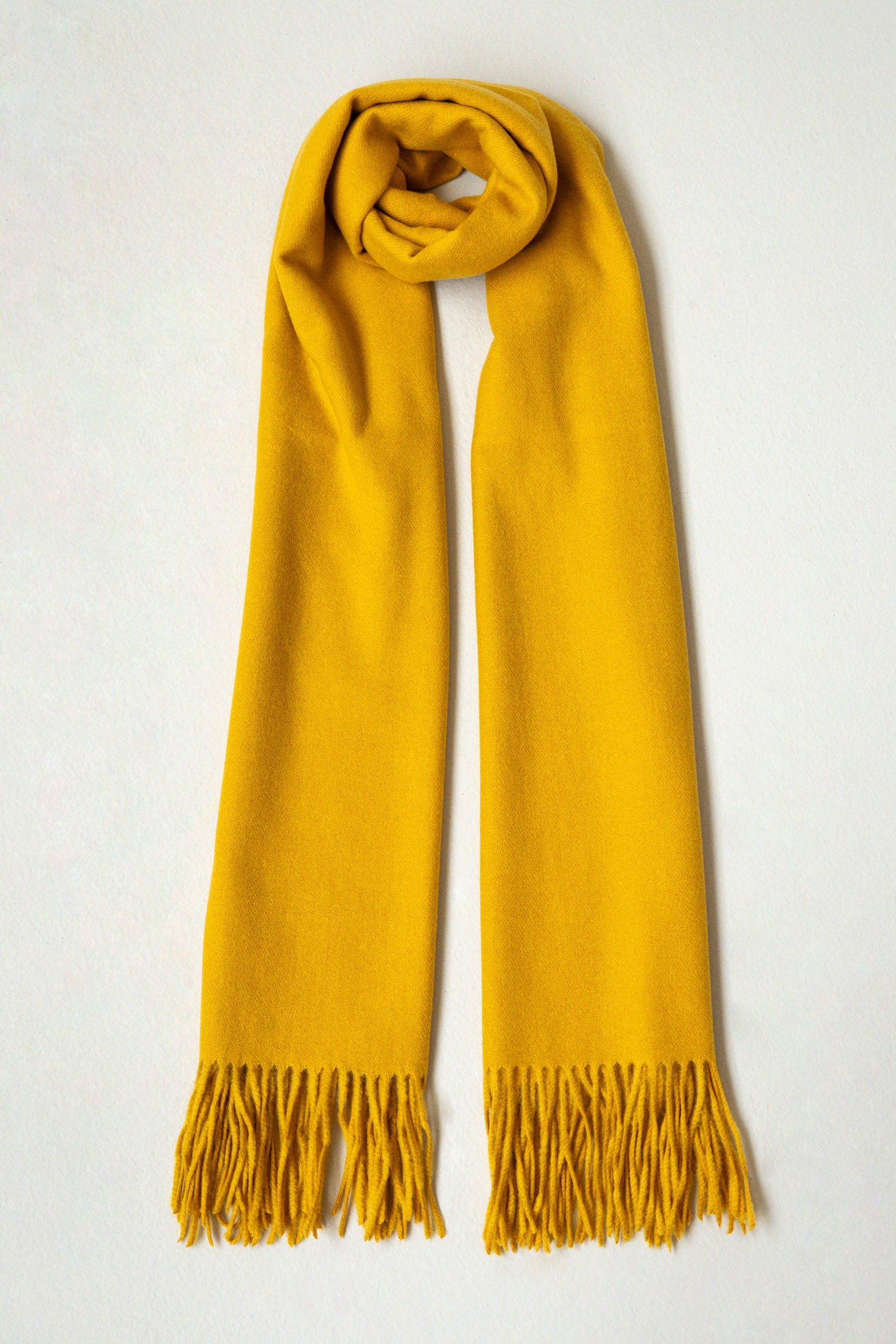 FOULARD CASHMERE // MOSTAZA