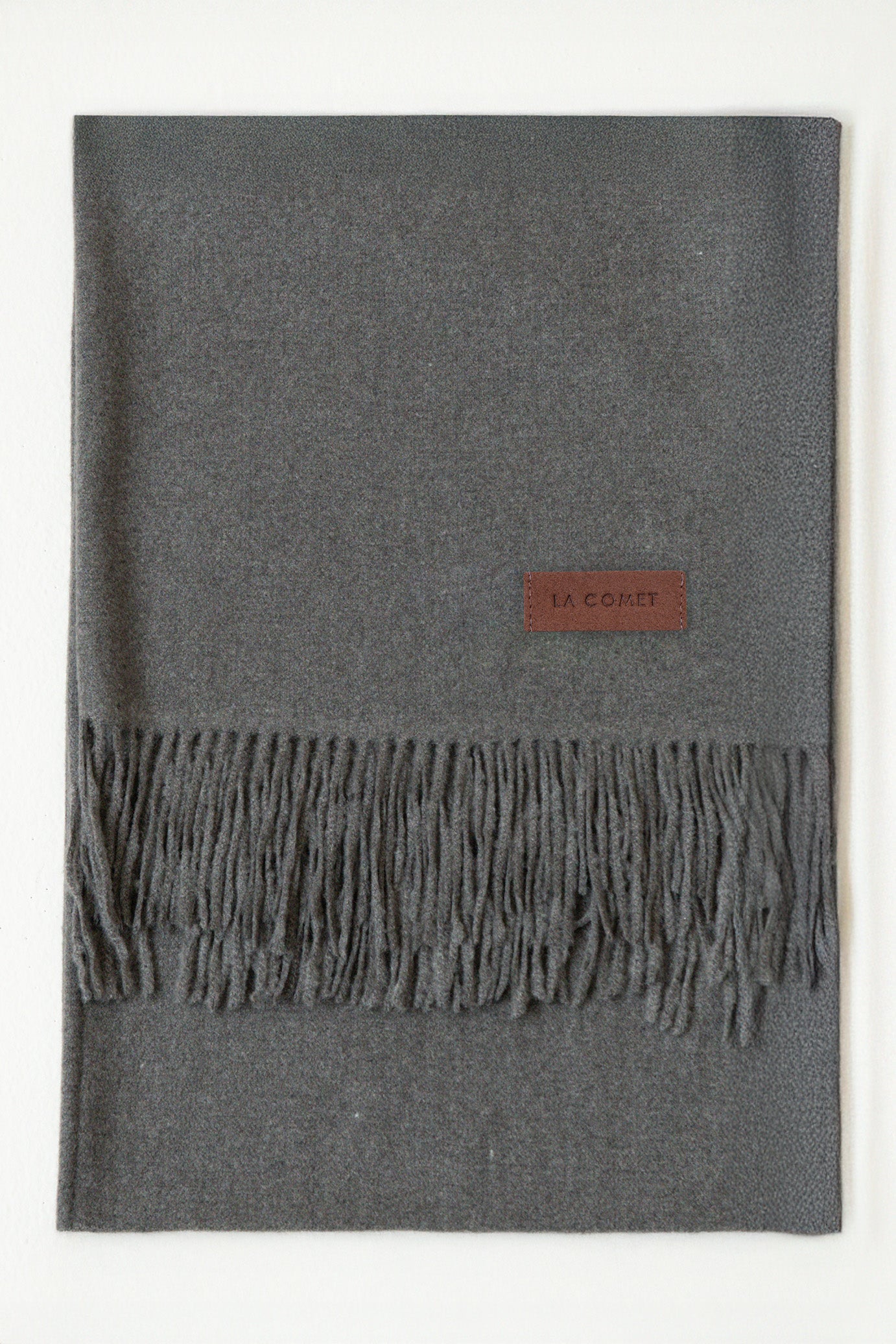FOULARD CASHMERE // GRIS OSCURO