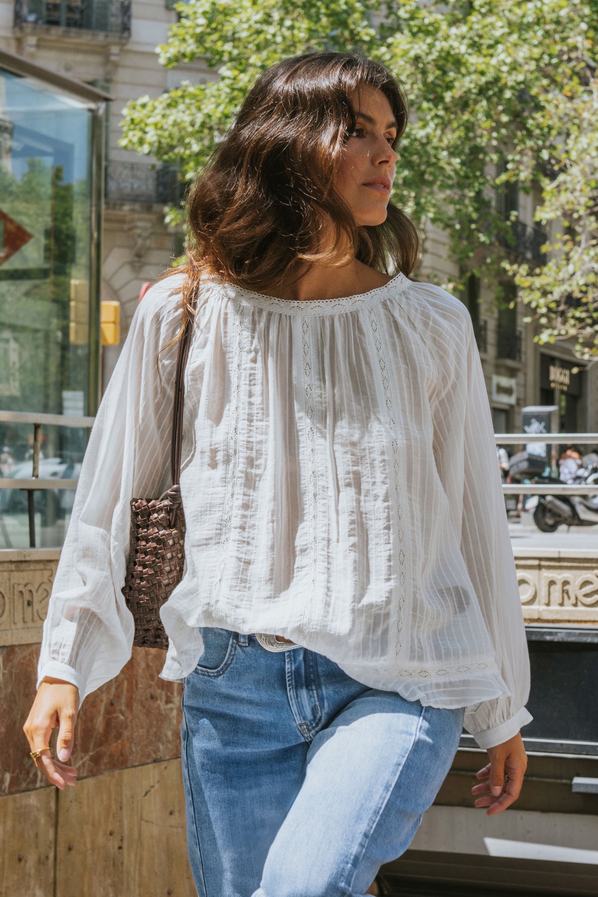 PAULA BLOUSE // WHITE