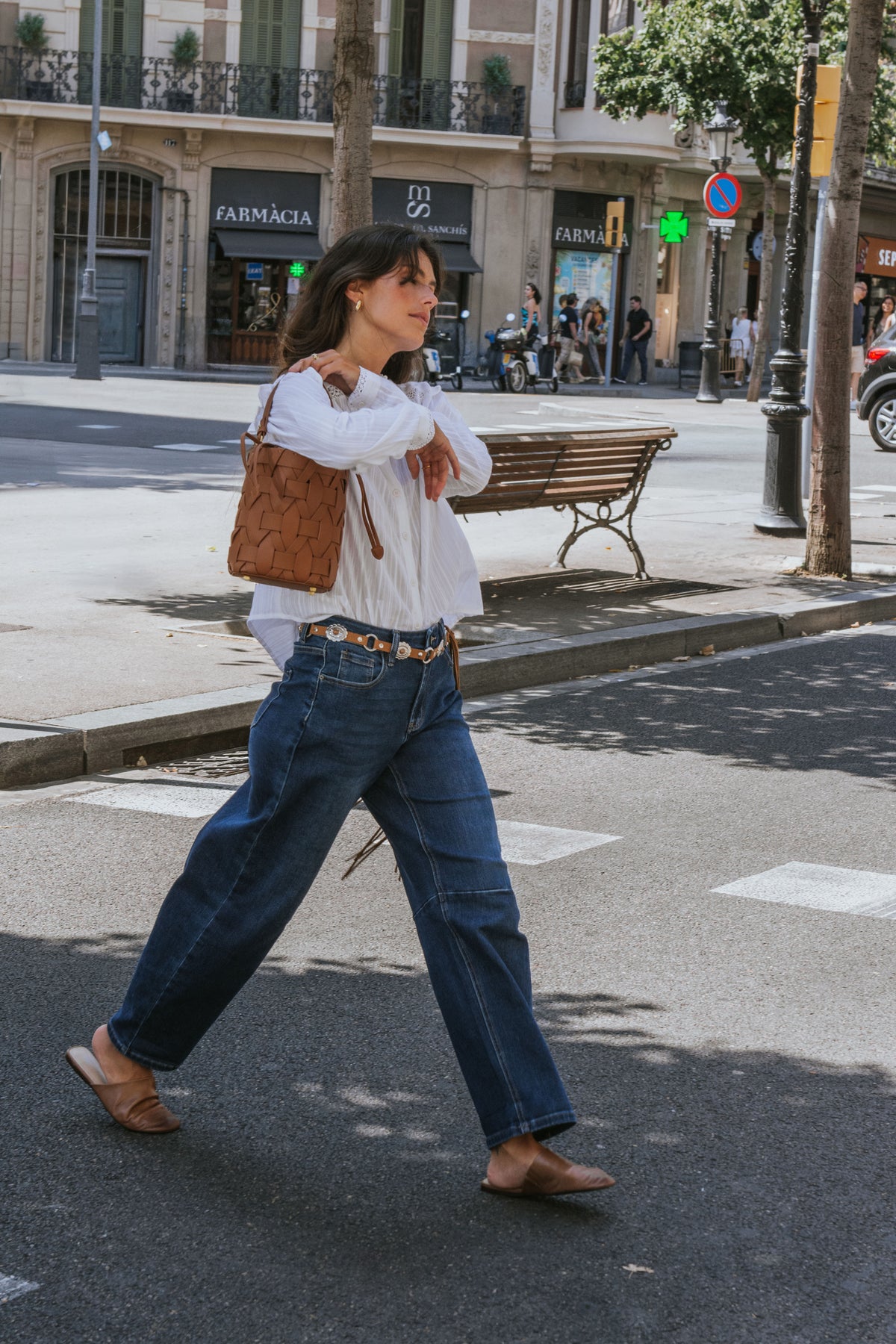 ZOÉ BAG // CAMEL