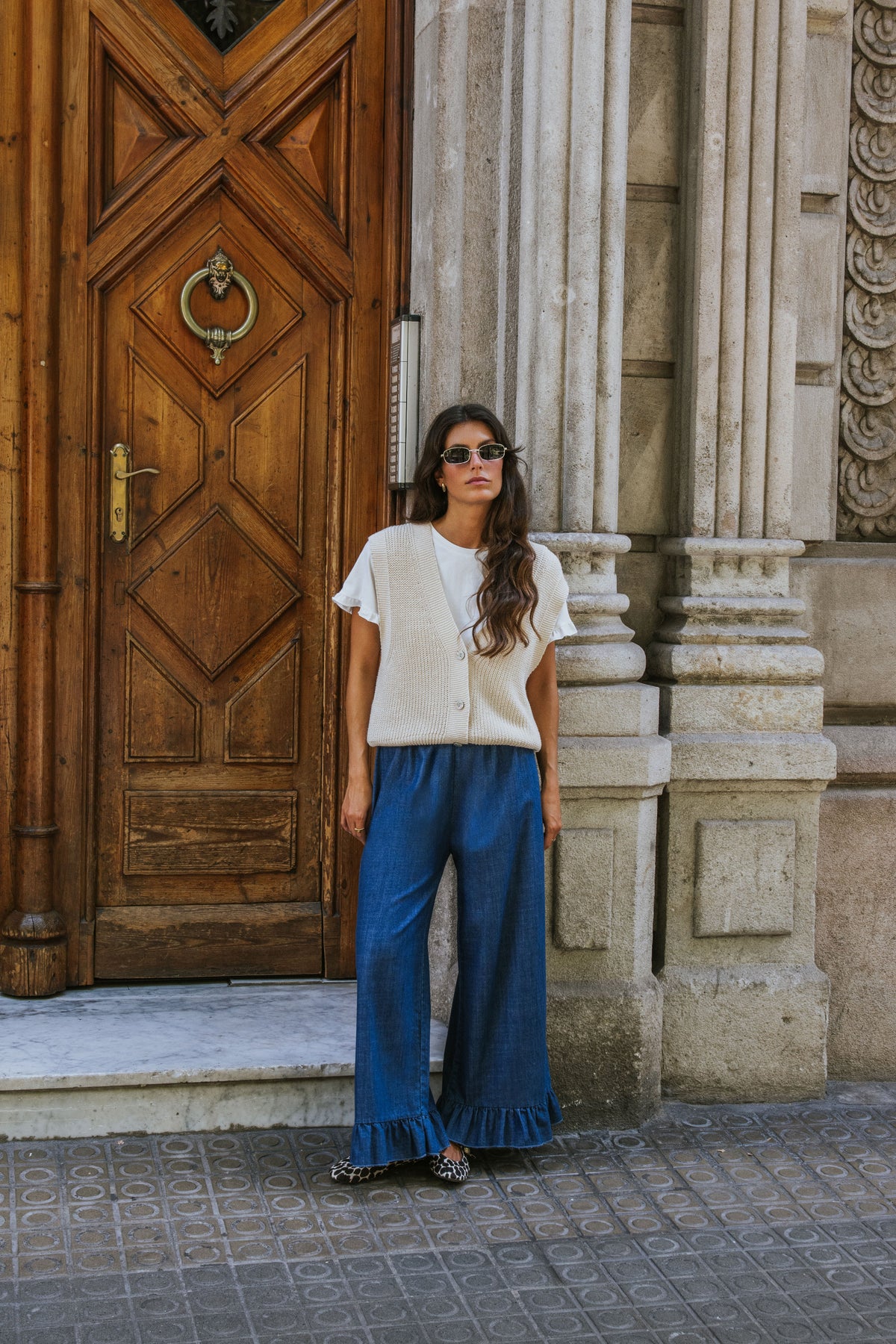PANTALÓN CHLOE // DENIM MEDIO