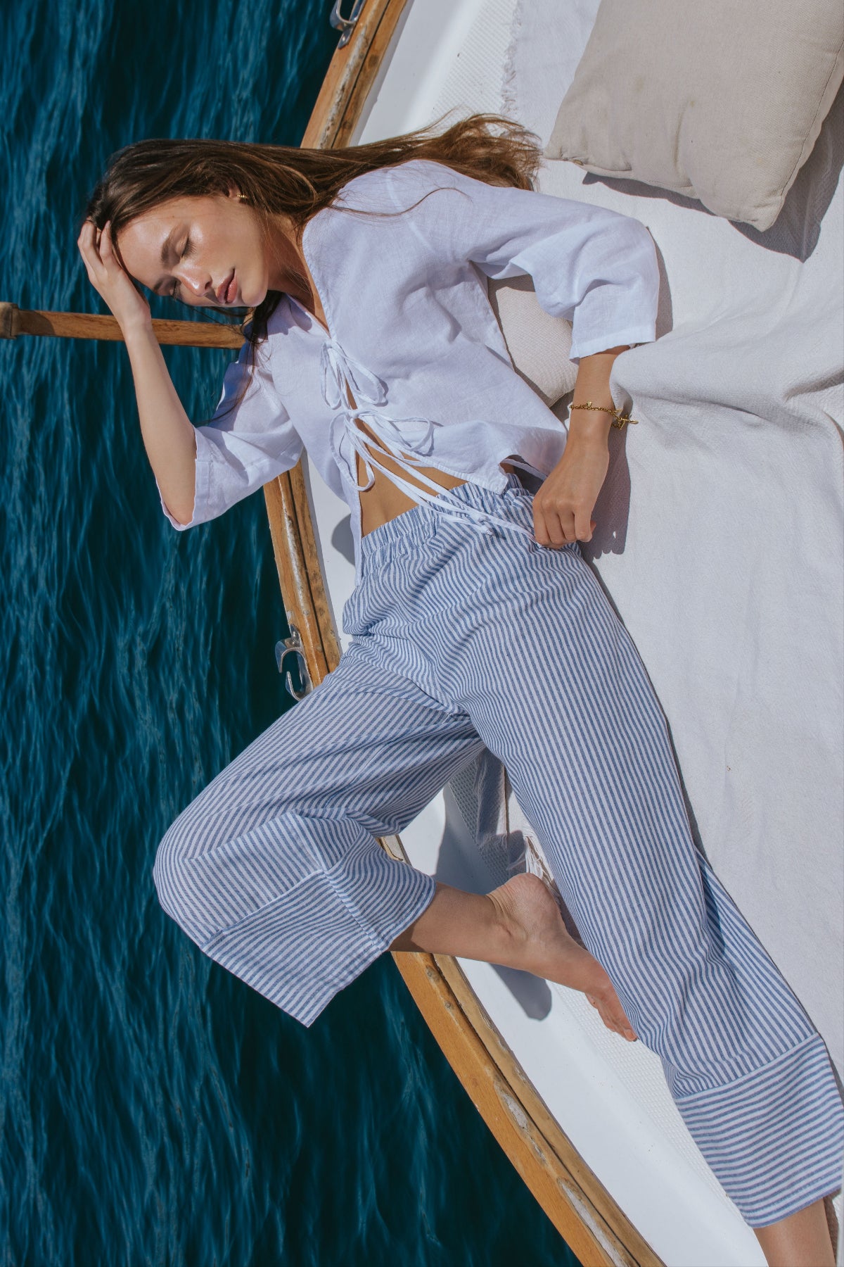 PANTALÓN JULIA // RAYAS MARINERAS