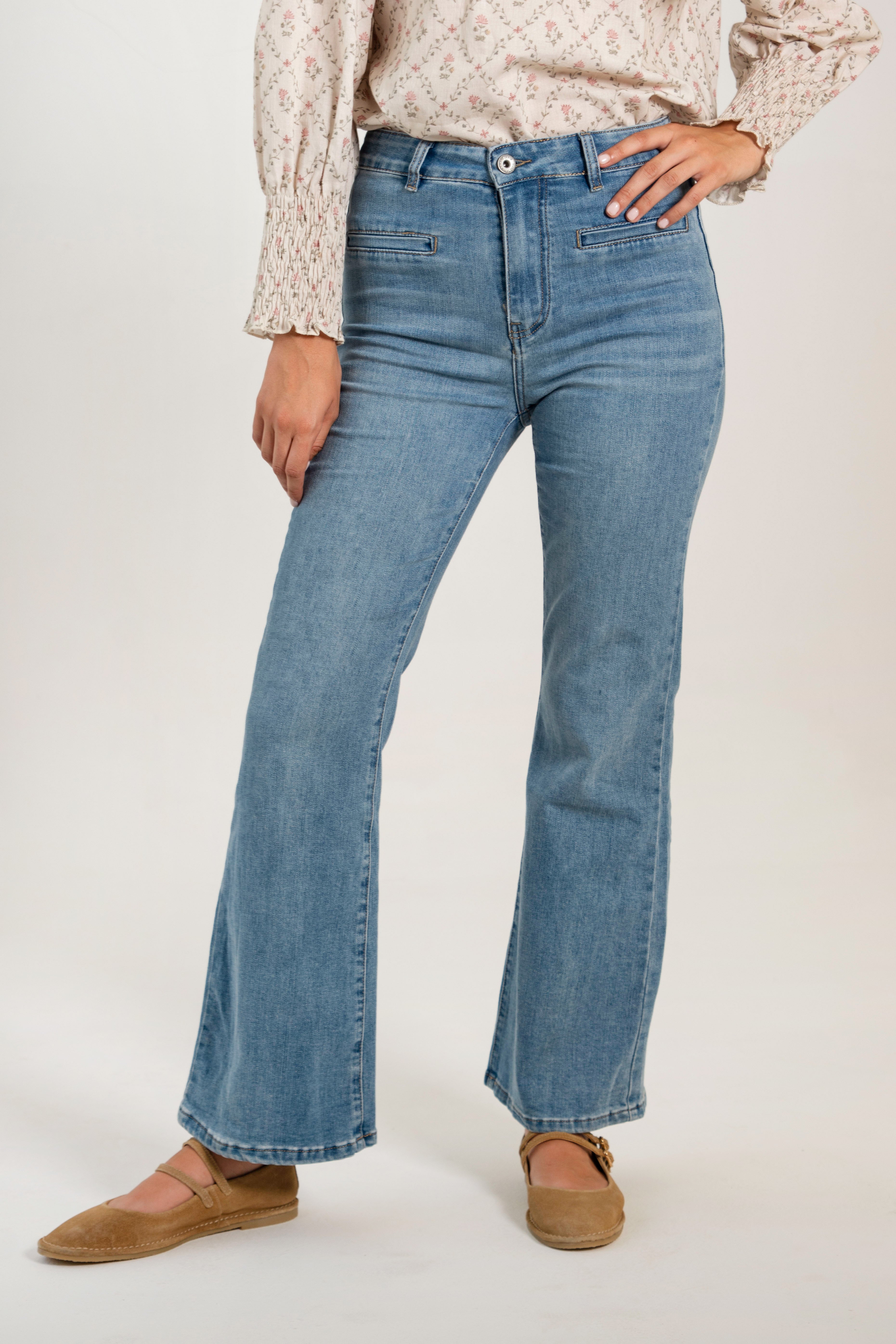 JEANS CARLOTA // DENIM MEDIO