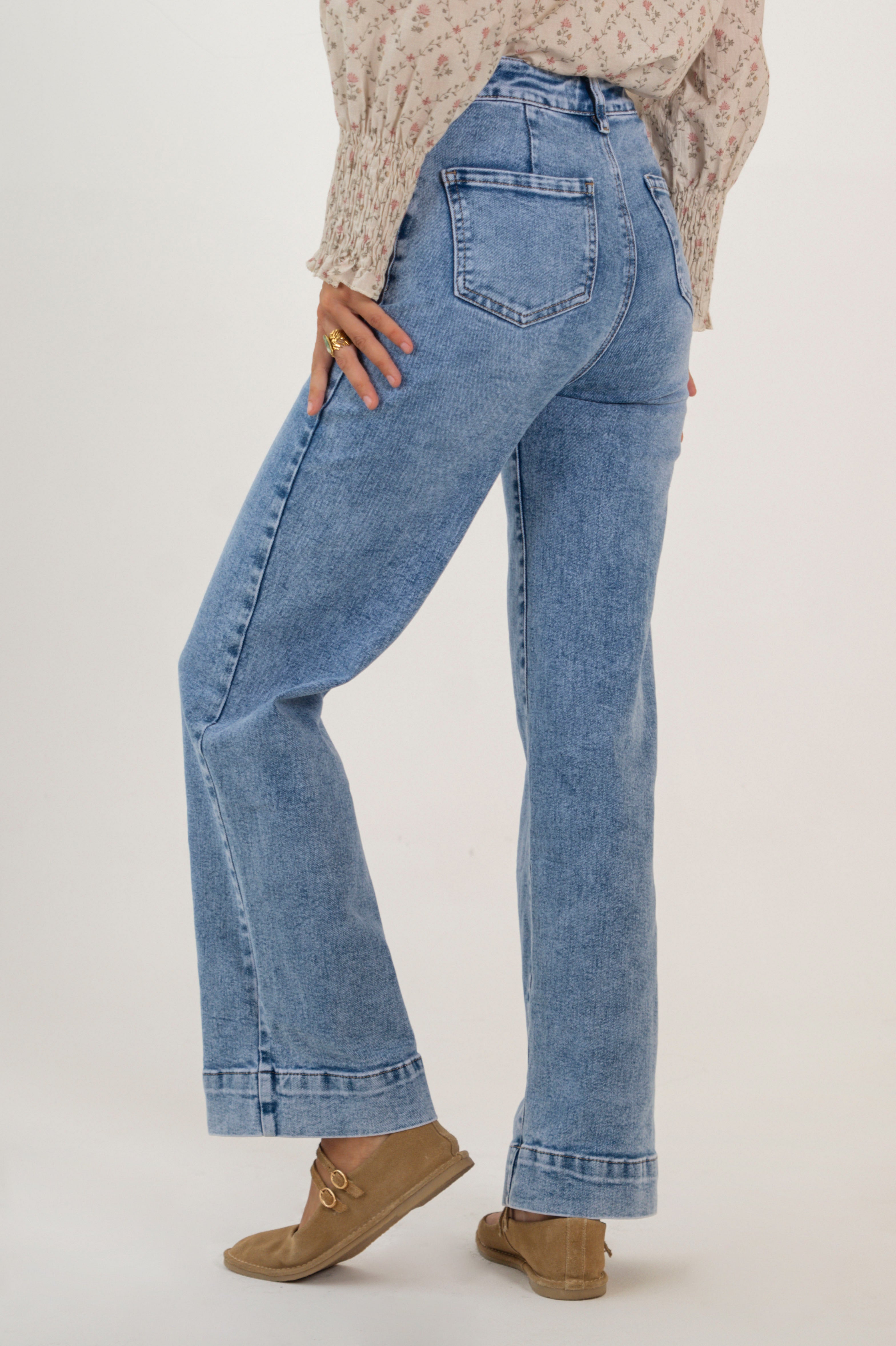 JEANS CLAUDIA // DENIM MEDIO