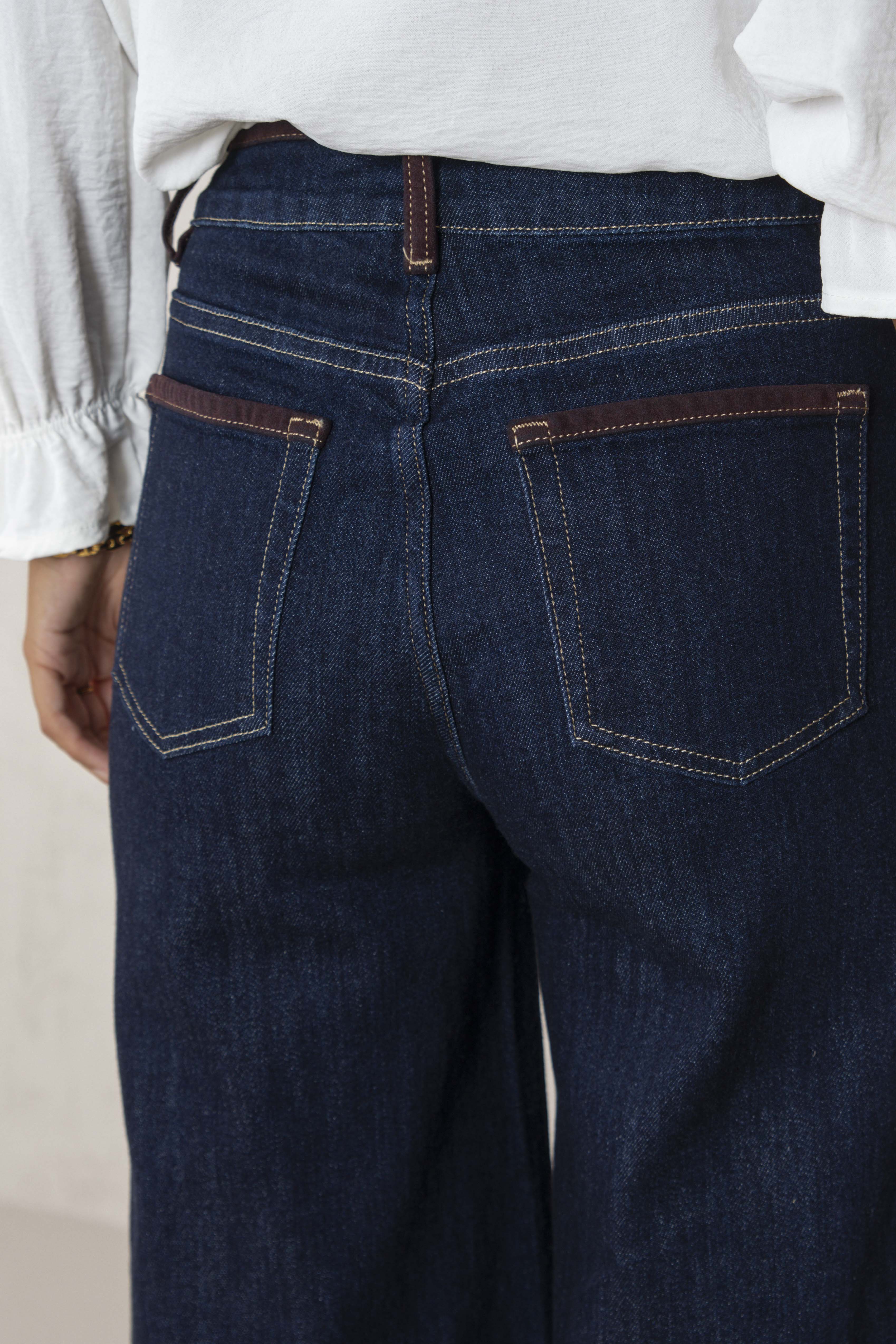 CARLOTA DARK DENIM JEANS