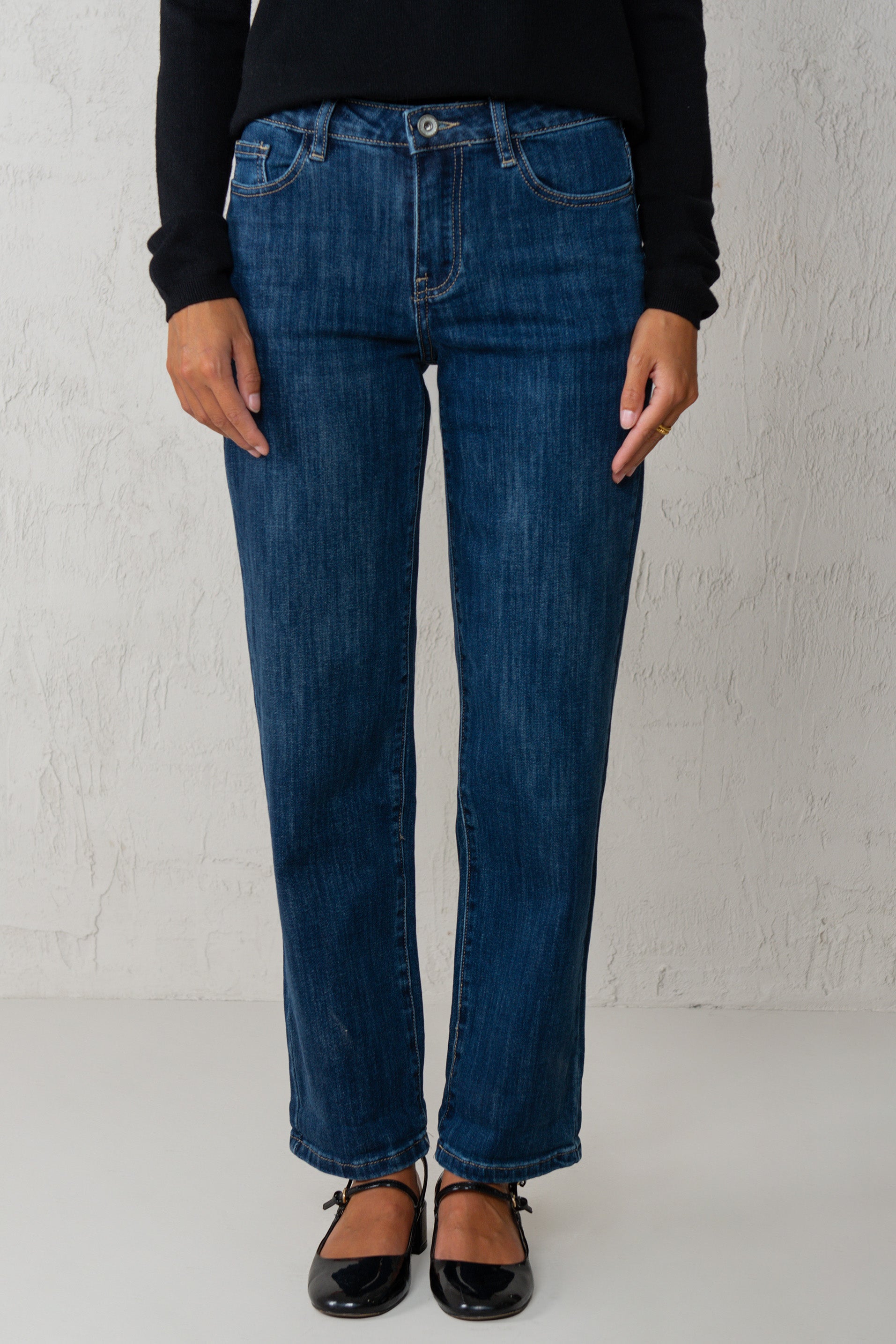 MARTHA JEANS // DARK DENIM