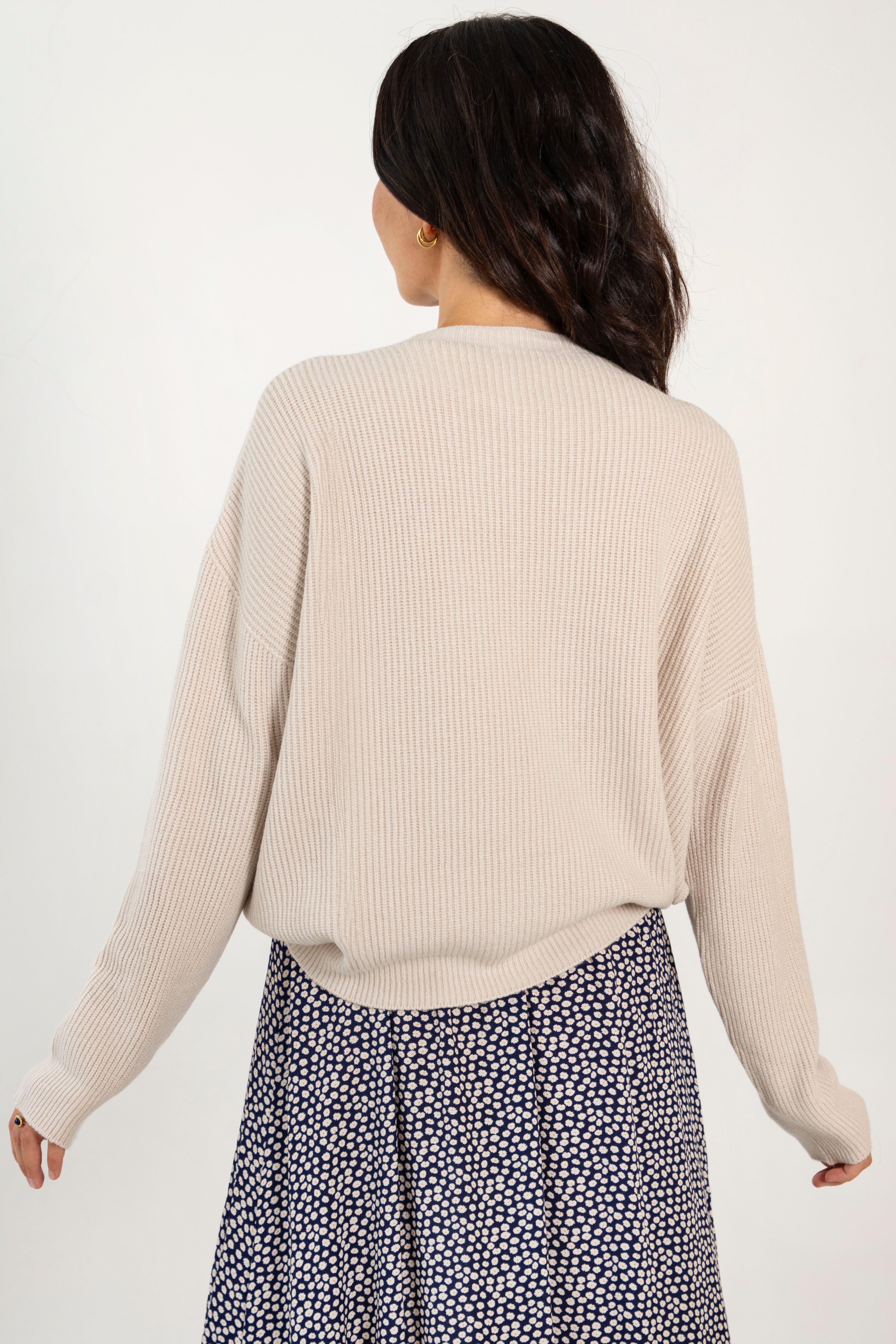 OLIVIA SWEATER // BEIGE