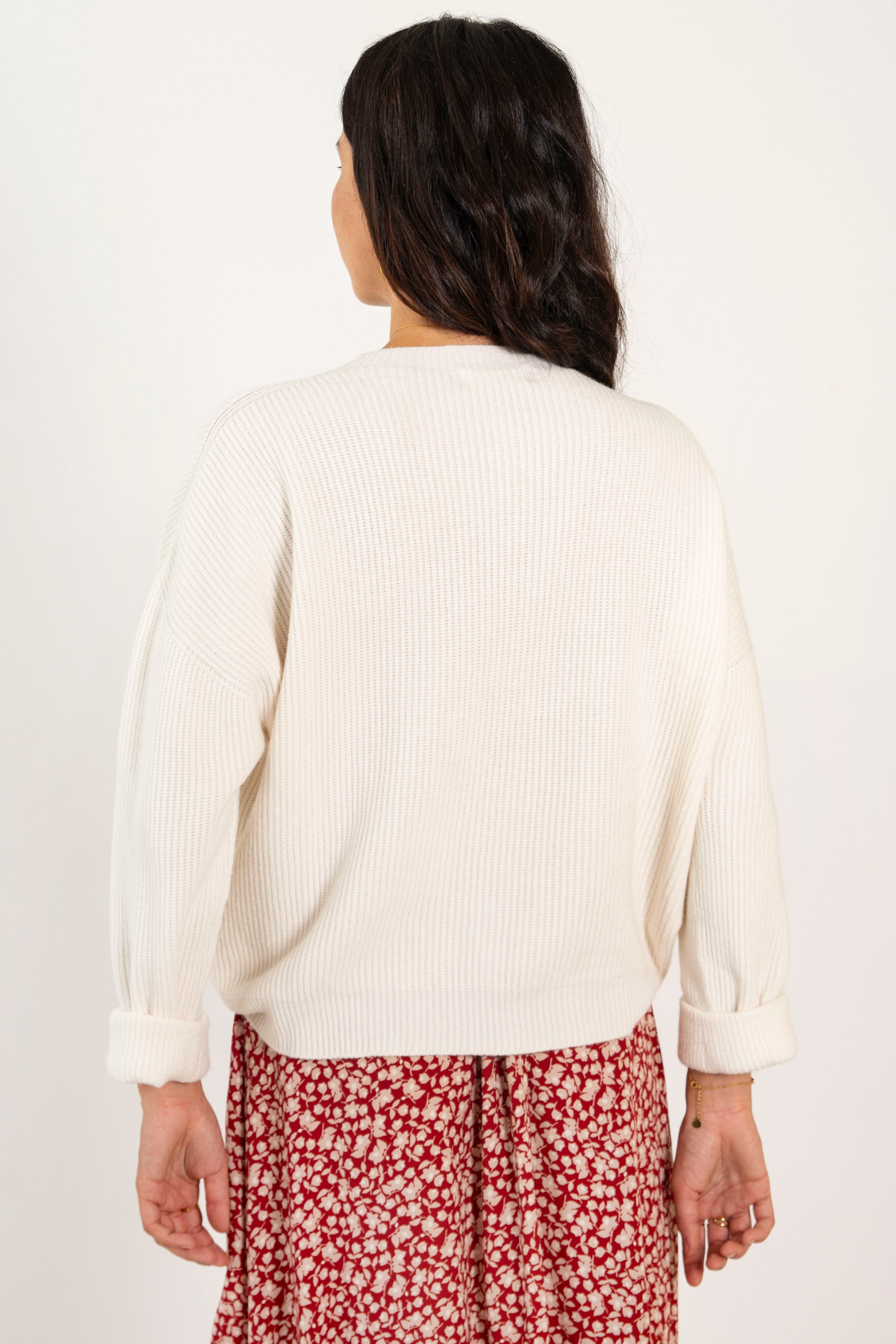 OLIVIA SWEATER // ECRU