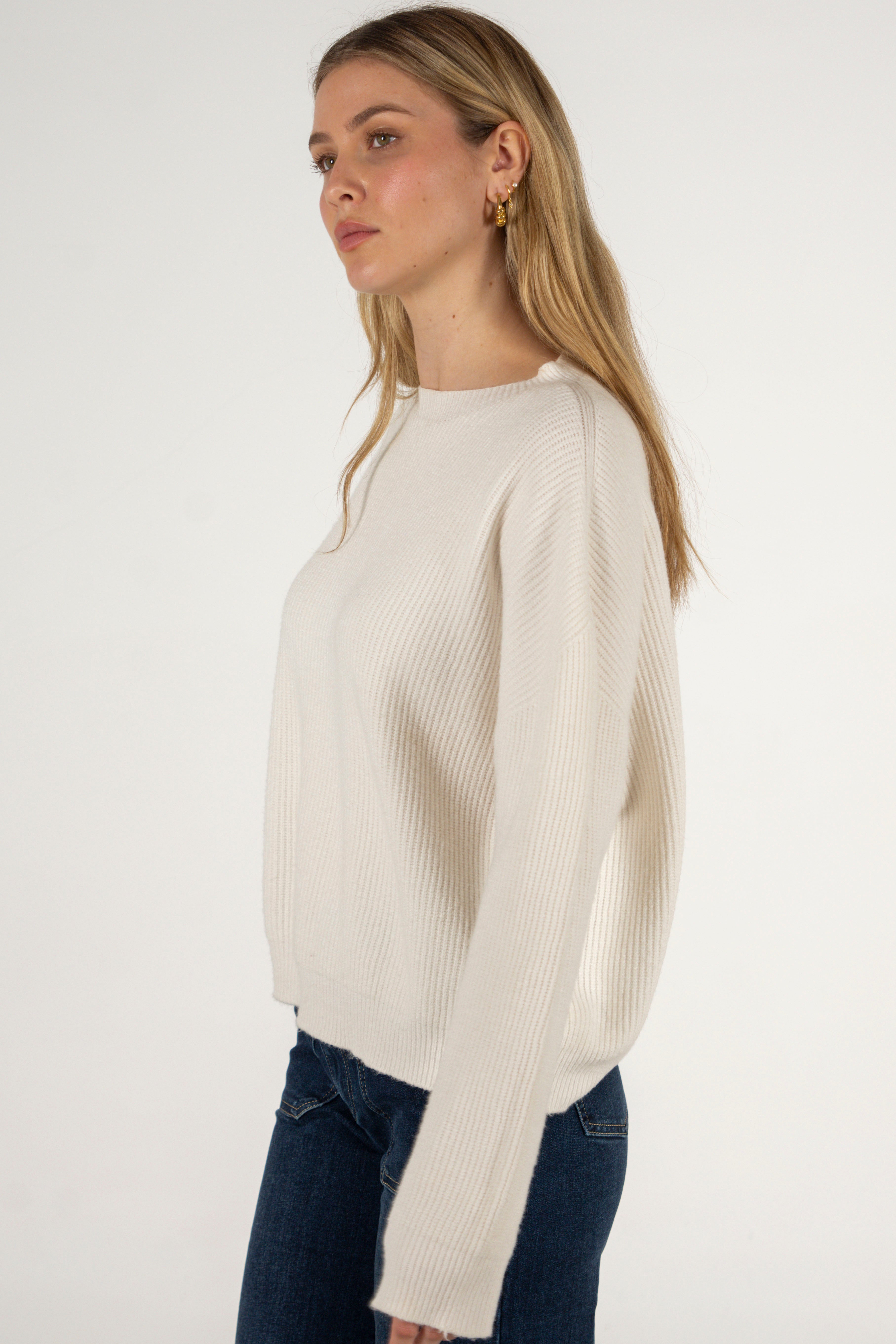 OLIVIA SWEATER // ECRU