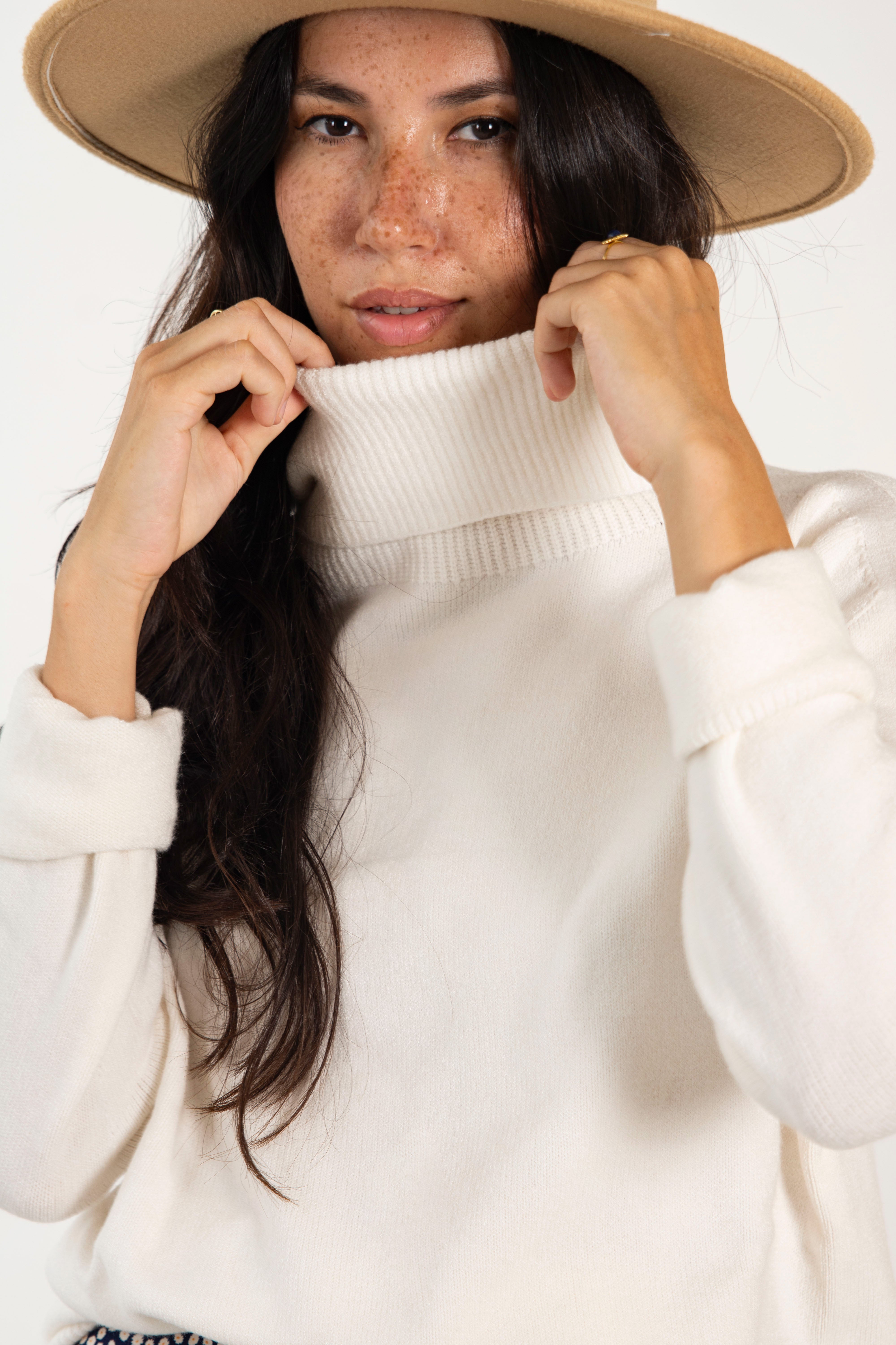 SUSANA SWEATER // ECRU